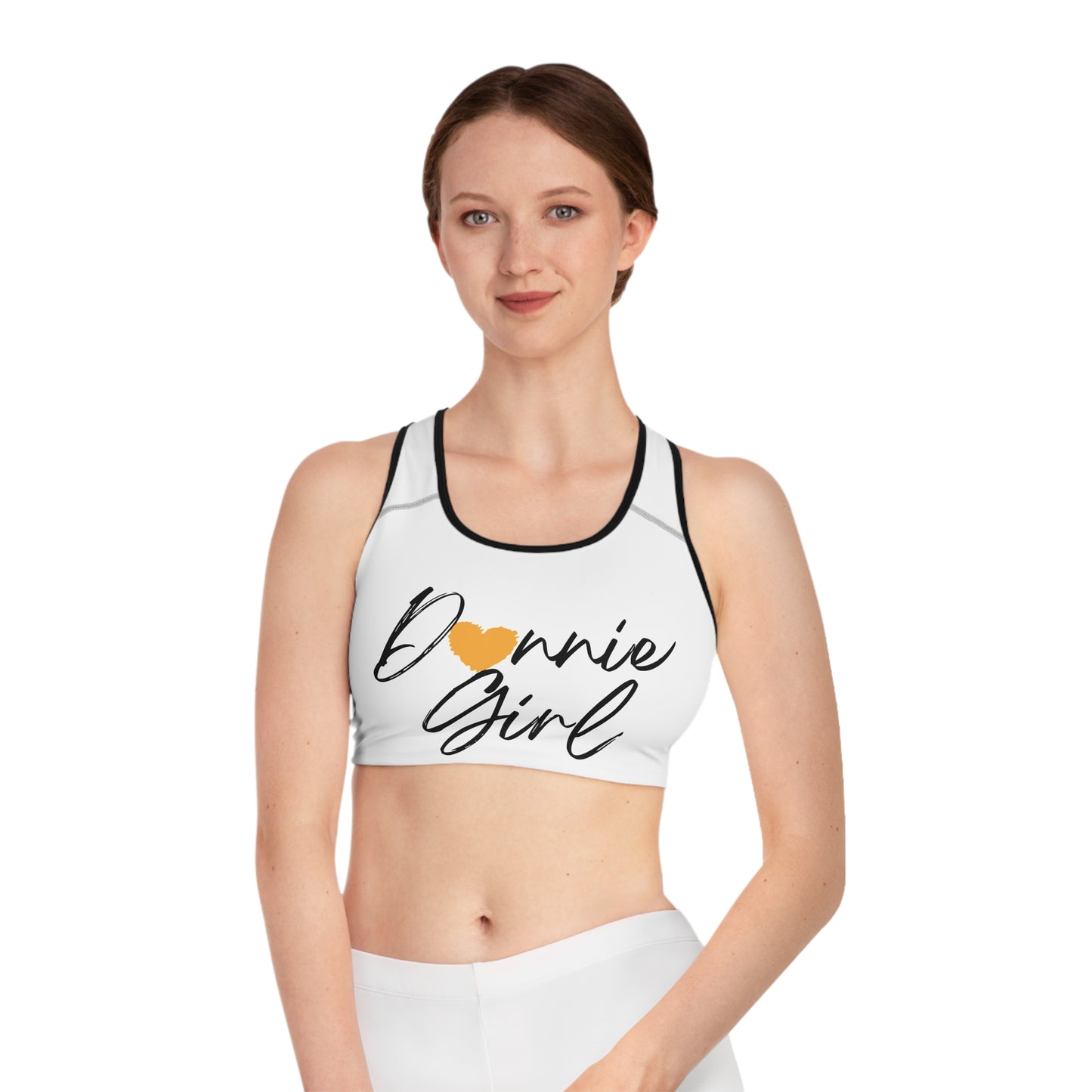 Donnie White Seamless Sports Bra