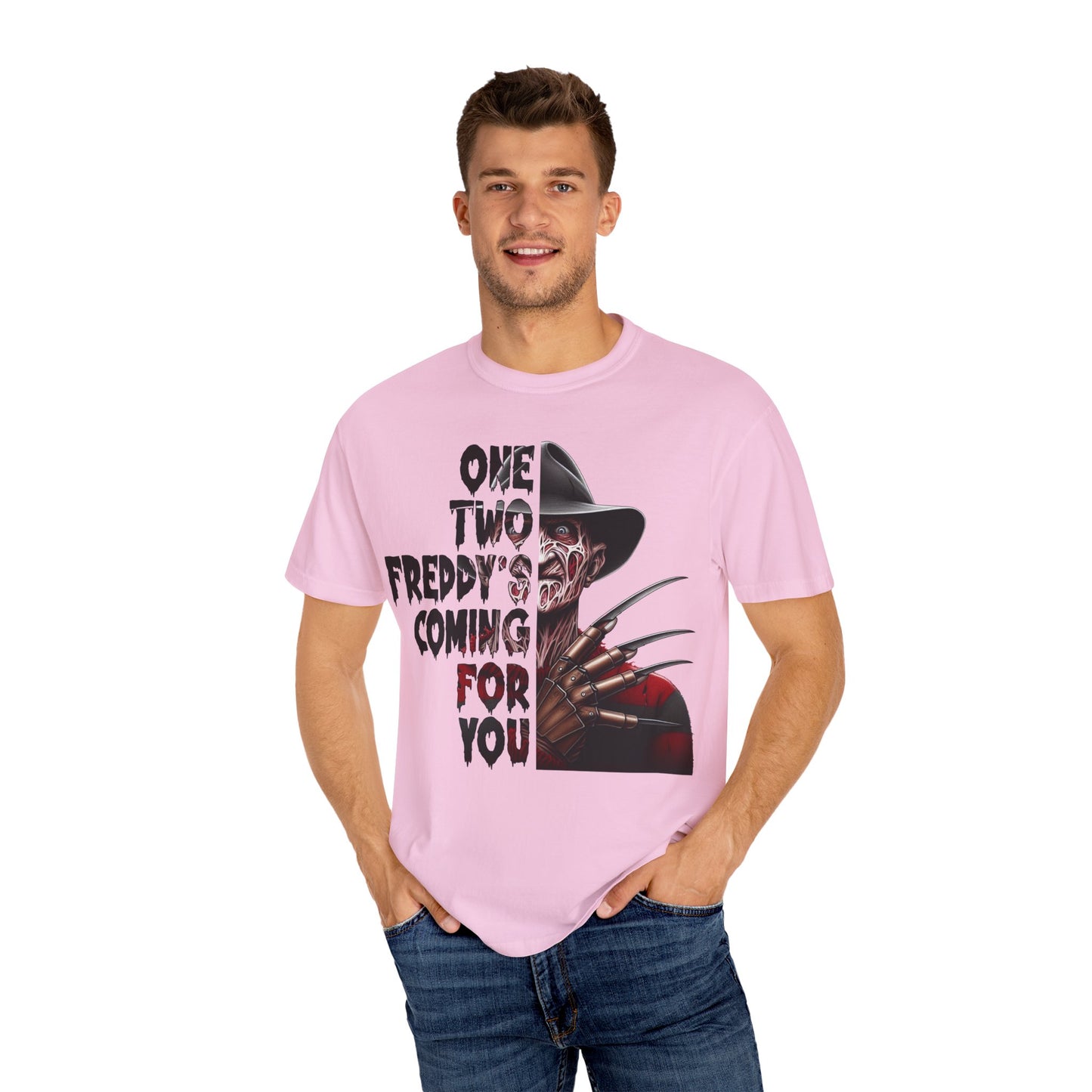 Freddy Krueger Graphic T-Shirt, Halloween Shirt, Horror Movie Tee, Gift for Horror Fans, Unisex Casual Wear, Spooky Apparel