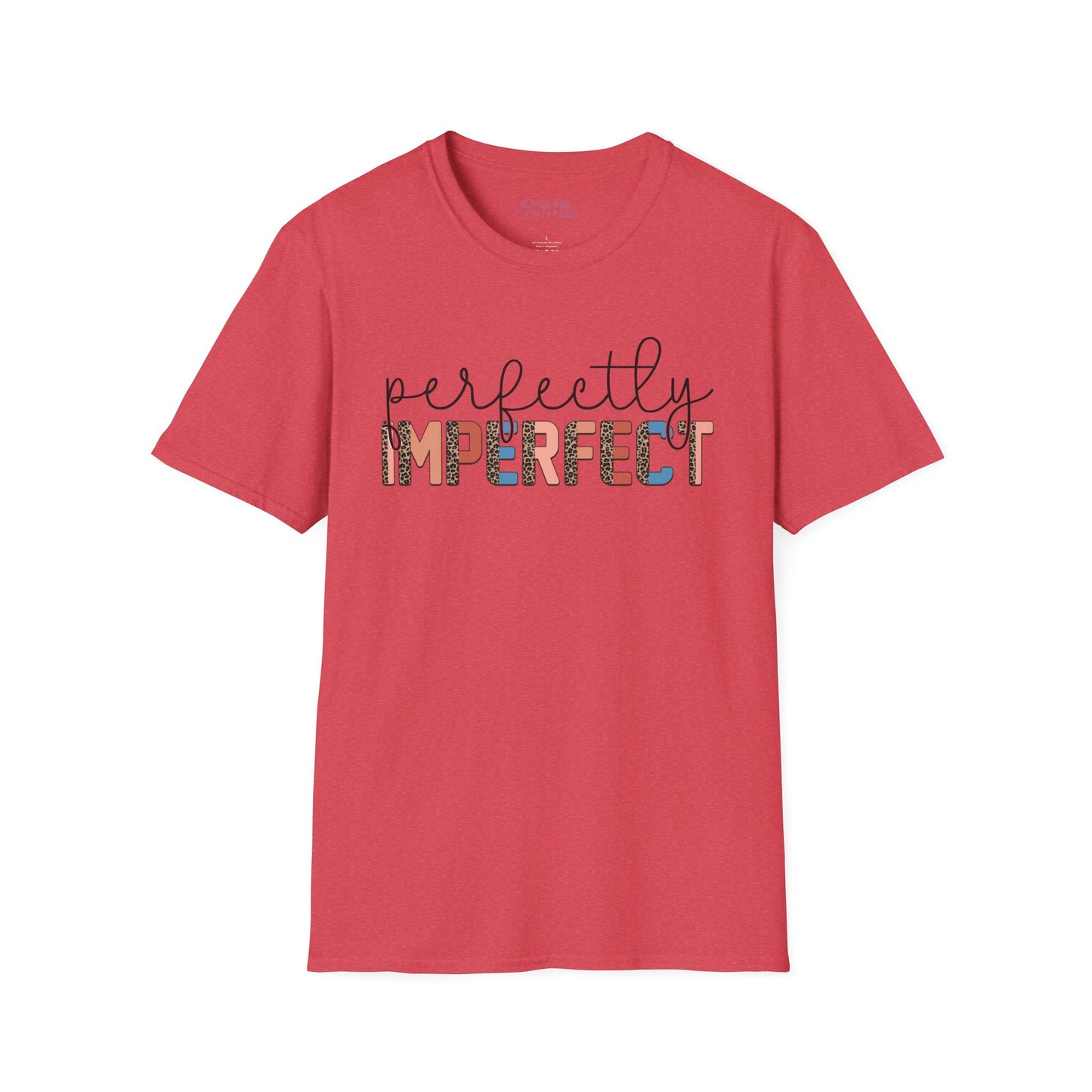 Perfectly Imperfect Unisex Softstyle T-Shirt,