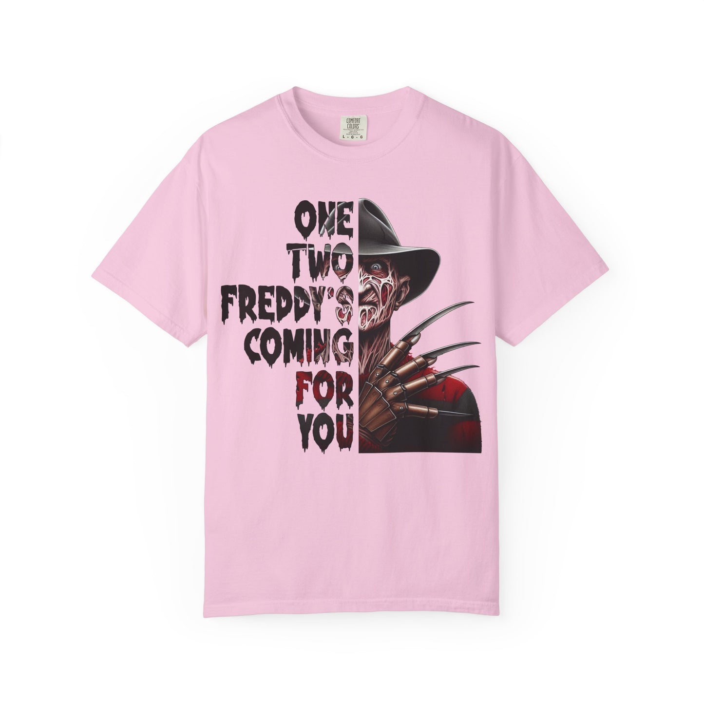 Freddy Krueger Graphic T-Shirt, Halloween Shirt, Horror Movie Tee, Gift for Horror Fans, Unisex Casual Wear, Spooky Apparel