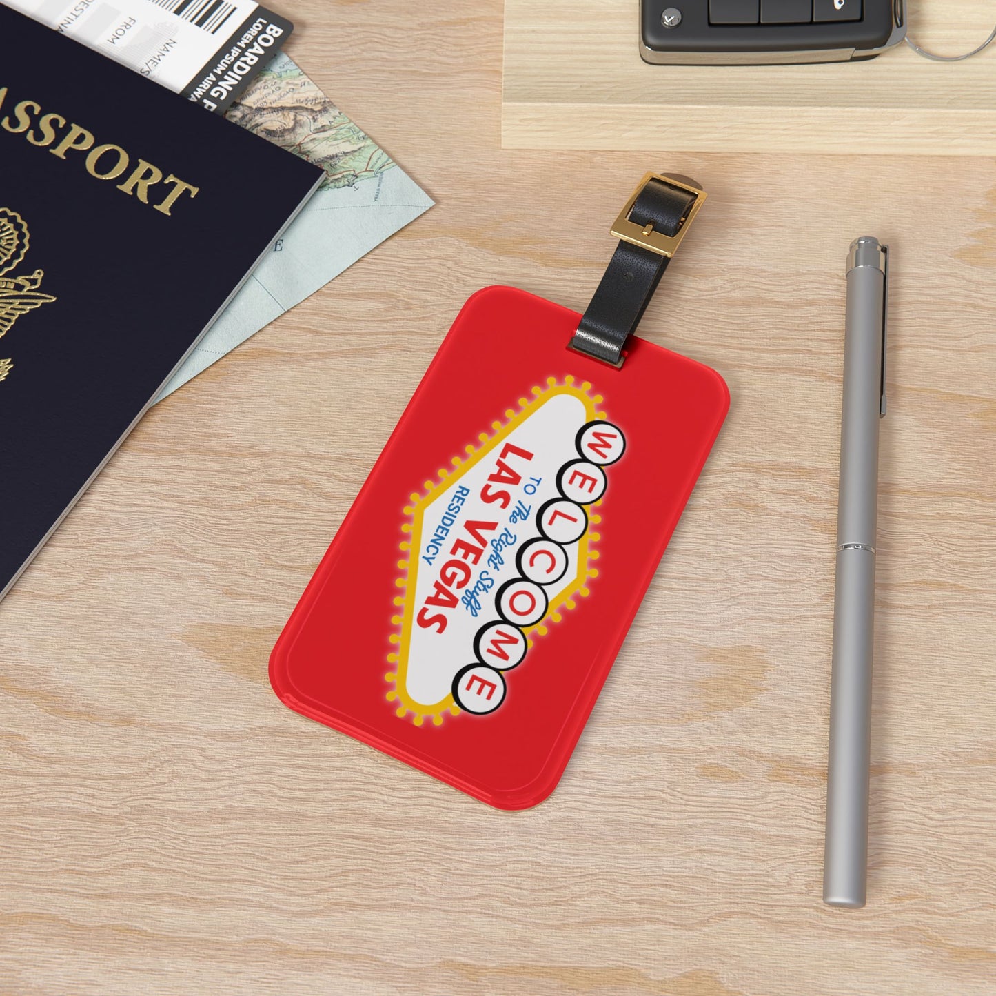 Luggage Tag - Red