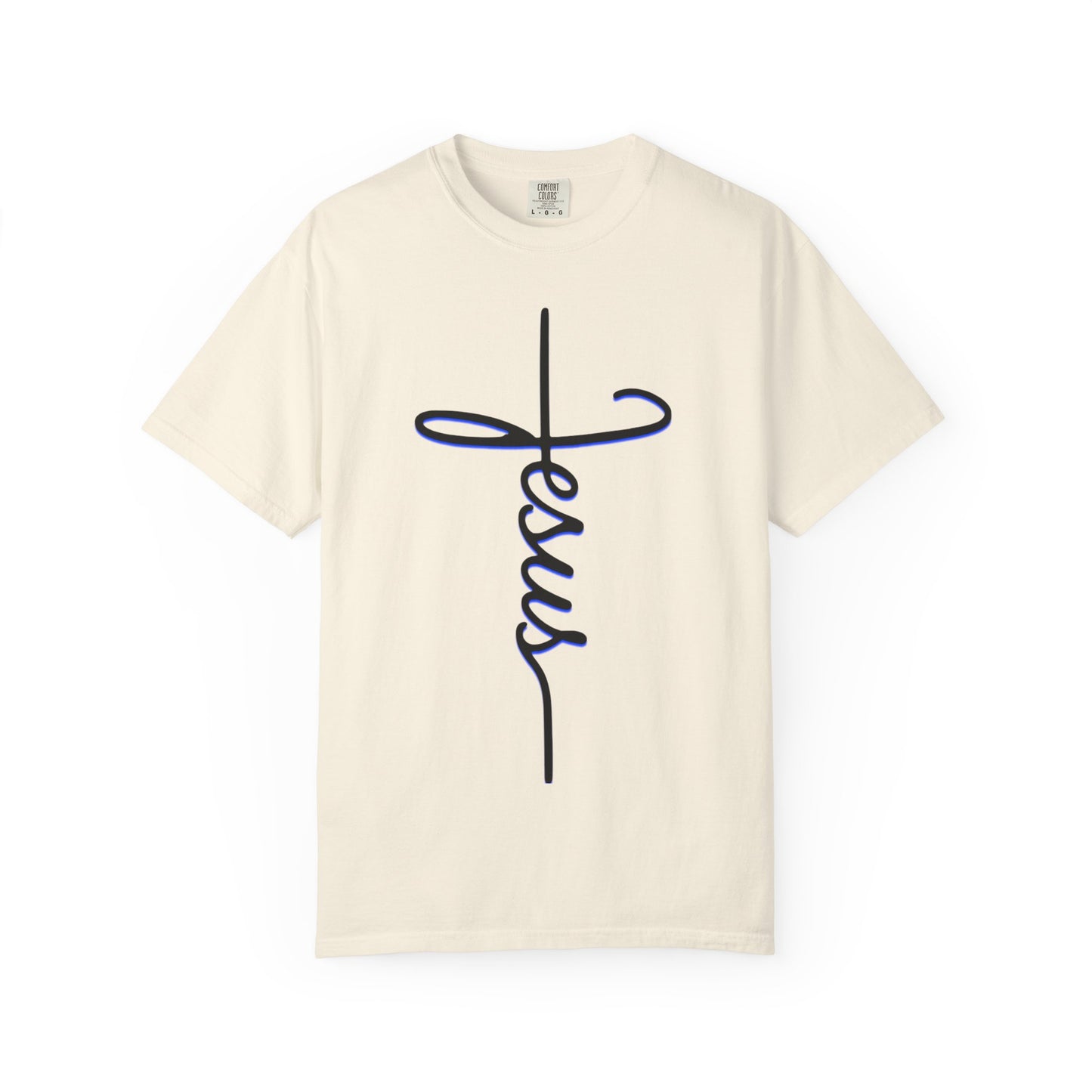 Jesus Cross Unisex Garment-Dyed T-shirt