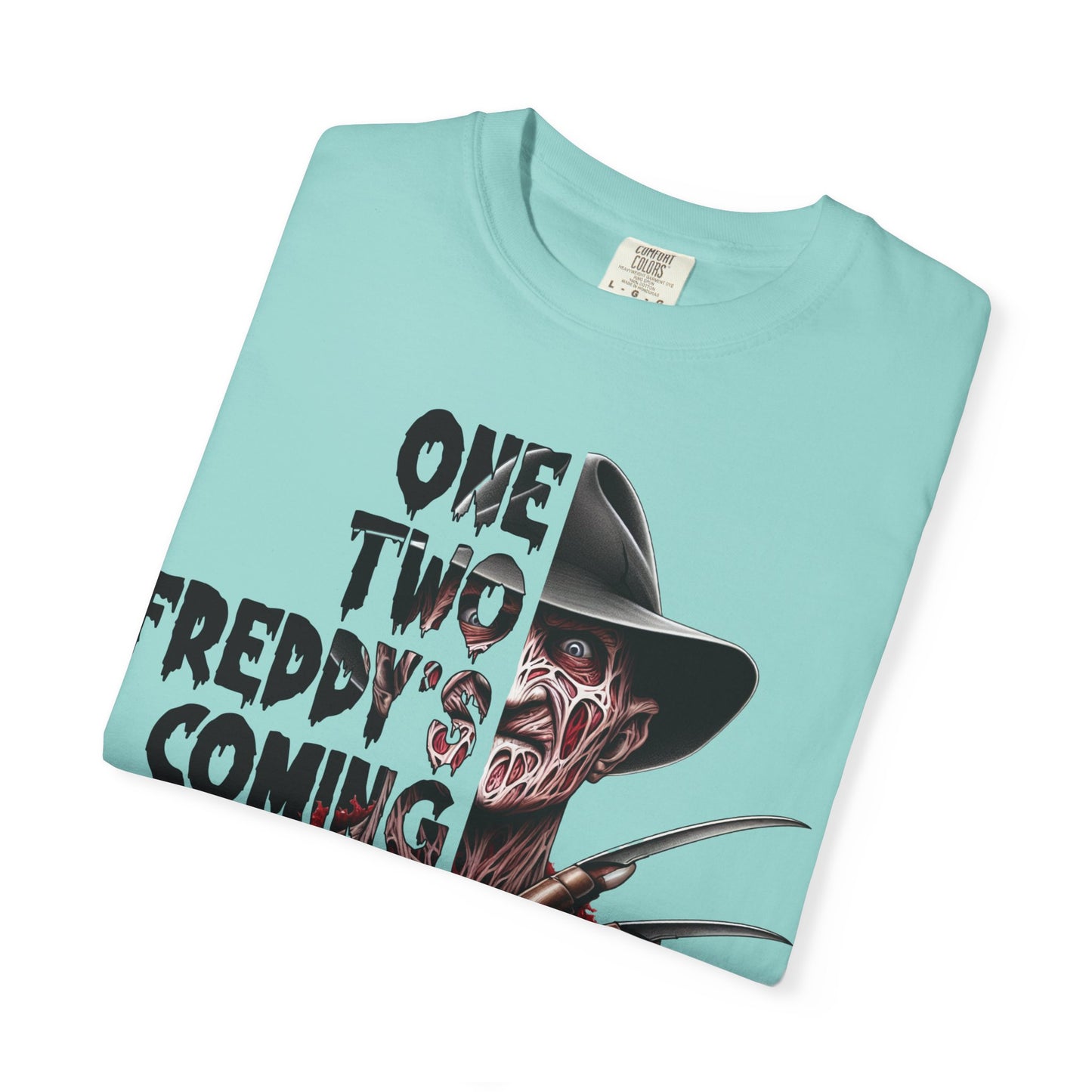 Freddy Krueger Graphic T-Shirt, Halloween Shirt, Horror Movie Tee, Gift for Horror Fans, Unisex Casual Wear, Spooky Apparel