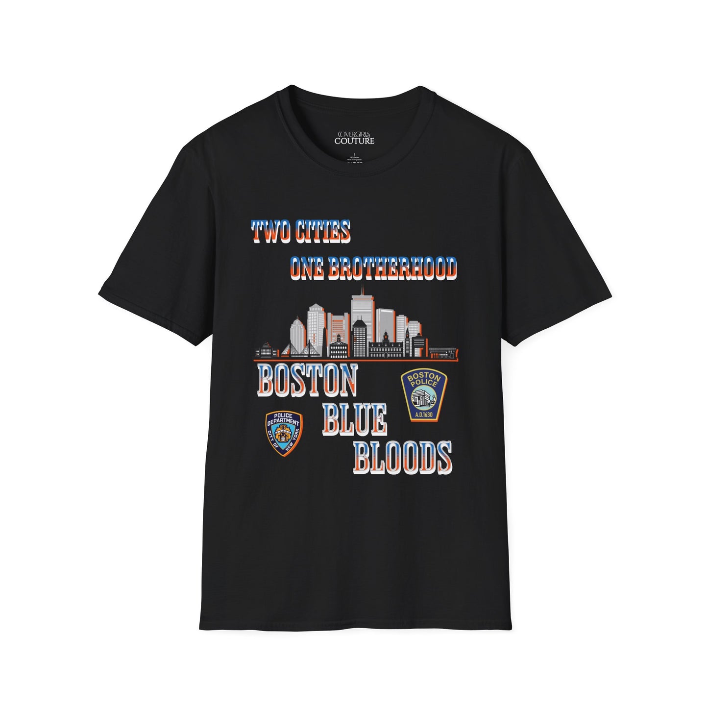 Boston Blue Unisex Softstyle T-Shirt