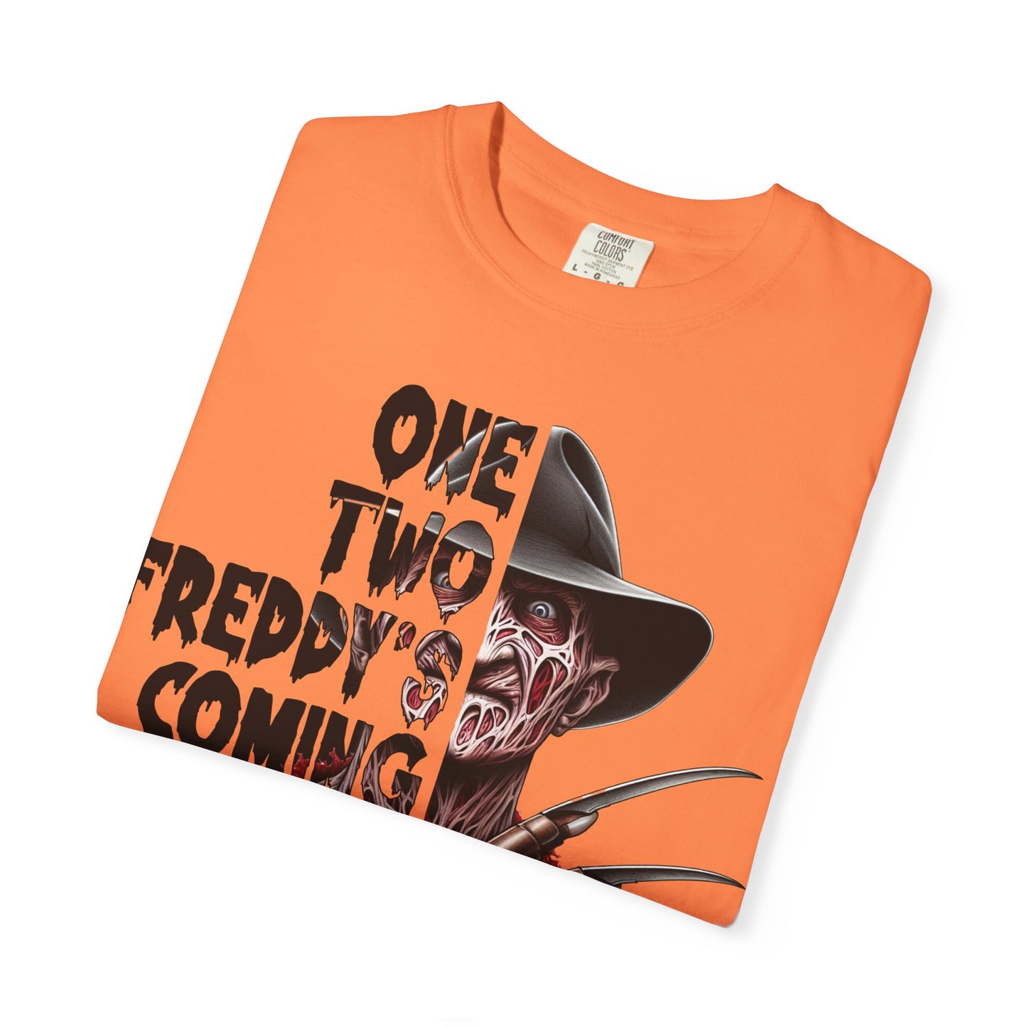 Freddy Krueger Graphic T-Shirt, Halloween Shirt, Horror Movie Tee, Gift for Horror Fans, Unisex Casual Wear, Spooky Apparel