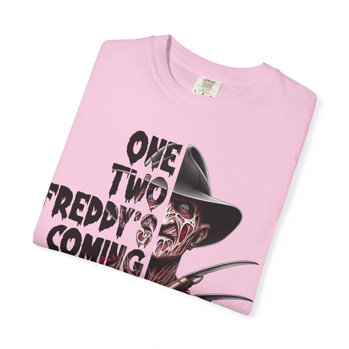 Freddy Krueger Graphic T-Shirt, Halloween Shirt, Horror Movie Tee, Gift for Horror Fans, Unisex Casual Wear, Spooky Apparel