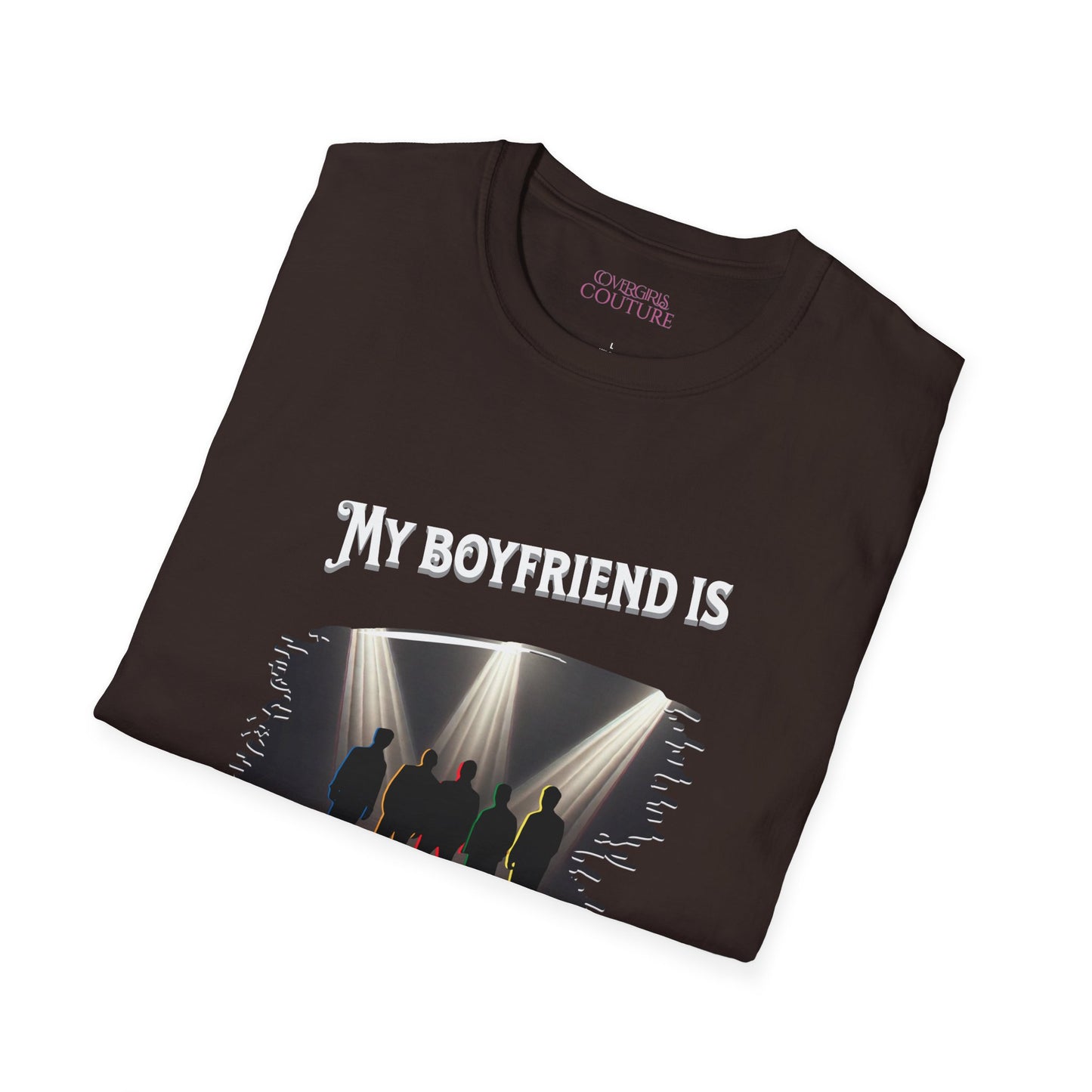 Boyfriend Concert T-Shirt, Unisex Softstyle Tee, Concert Apparel, Music Lover Gift, Stage Fan Shirt, Birthday Gift for Her, Casual Wear