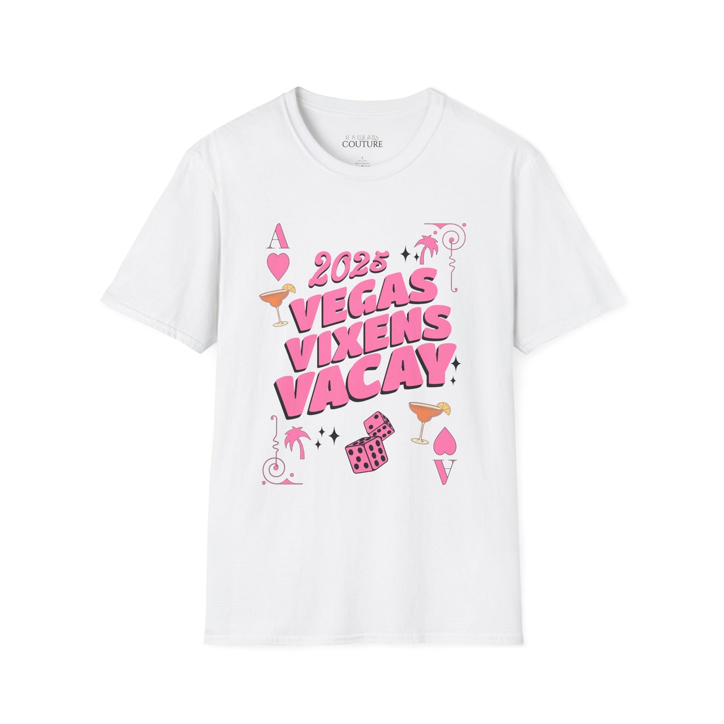Vegas Vixens Vacay Unisex Softstyle T-Shirt