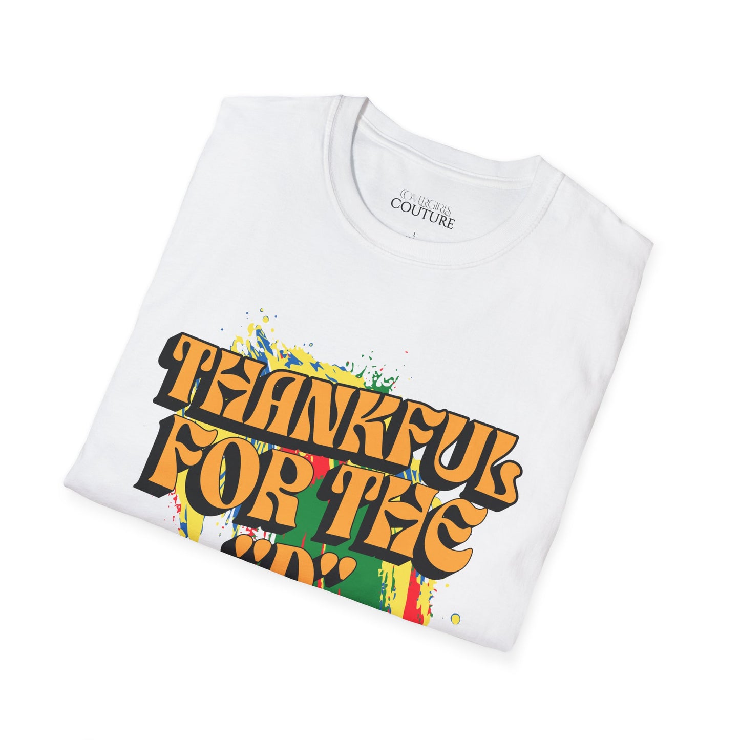 Donnie - Thankful White Unisex Softstyle T-Shirt