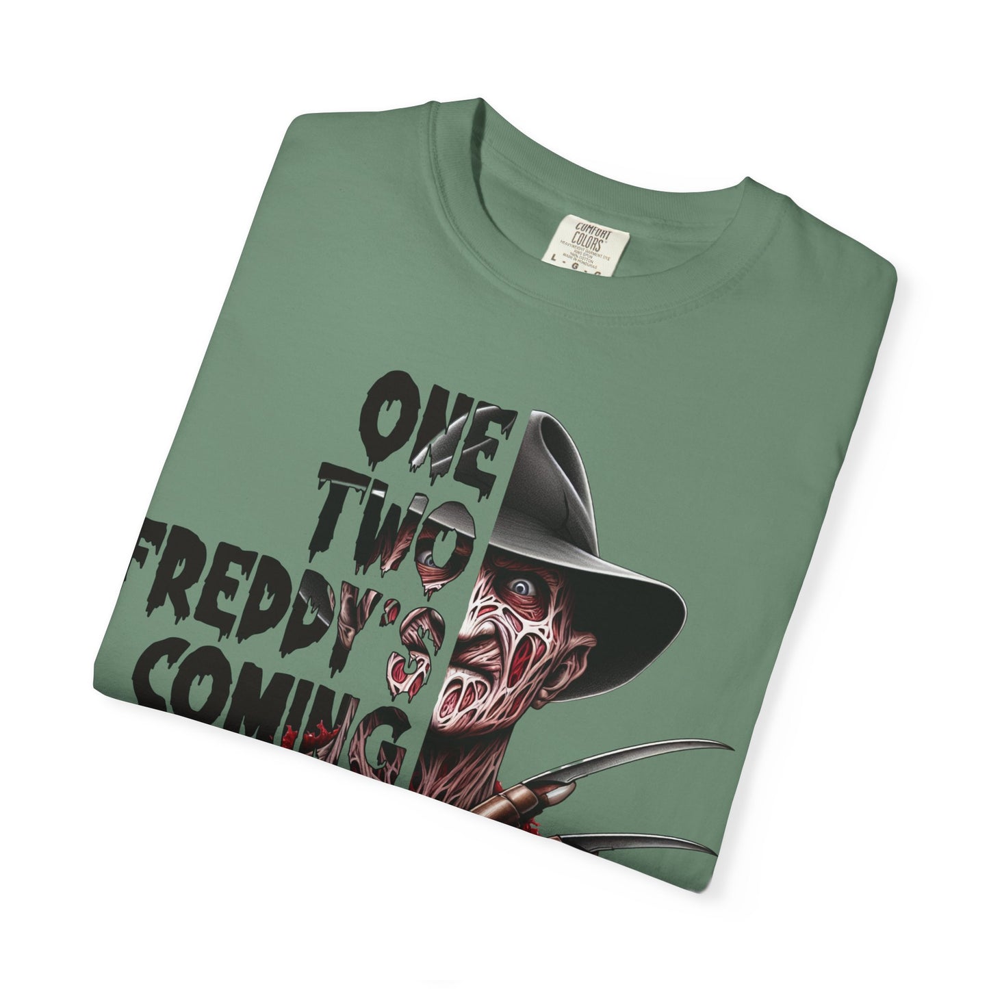 Freddy Krueger Graphic T-Shirt, Halloween Shirt, Horror Movie Tee, Gift for Horror Fans, Unisex Casual Wear, Spooky Apparel