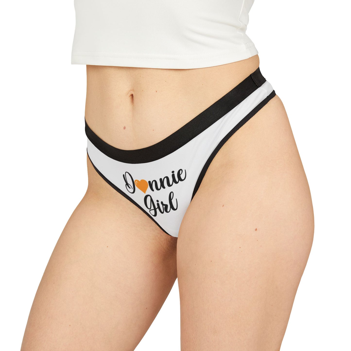 Donnie's White Women's Thongs