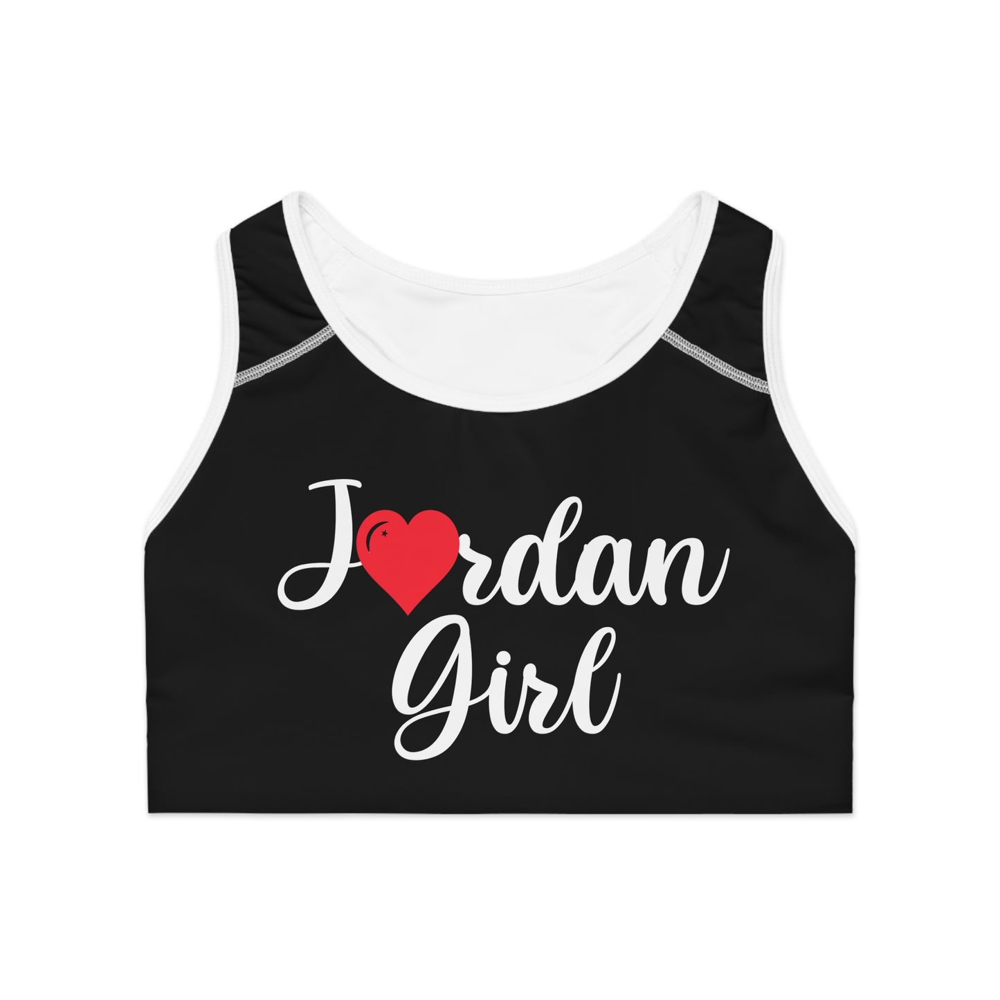 Jordan Black Seamless Sports Bra