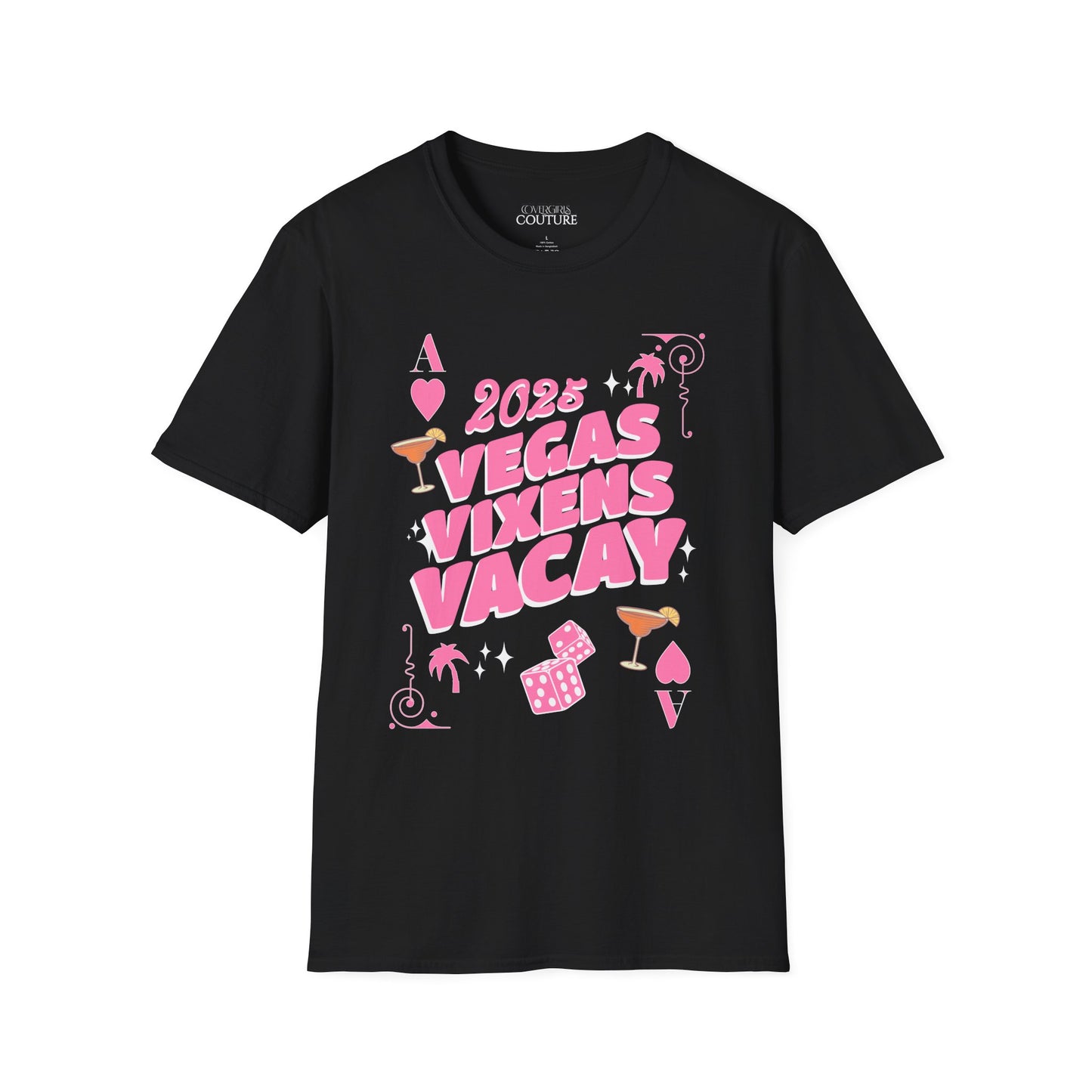 Vegas Vixens Vacay Unisex Softstyle T-Shirt