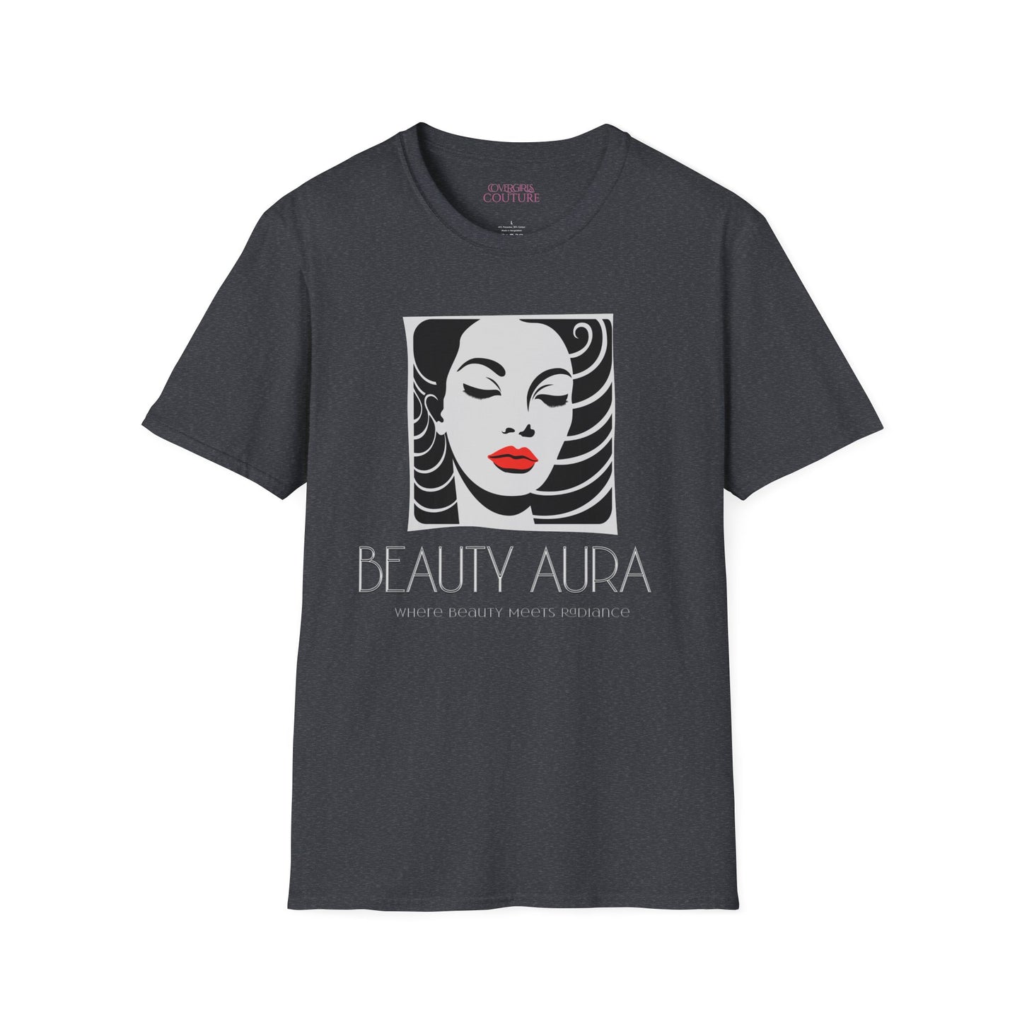 Unisex Softstyle T-Shirt with Beauty Aura Design