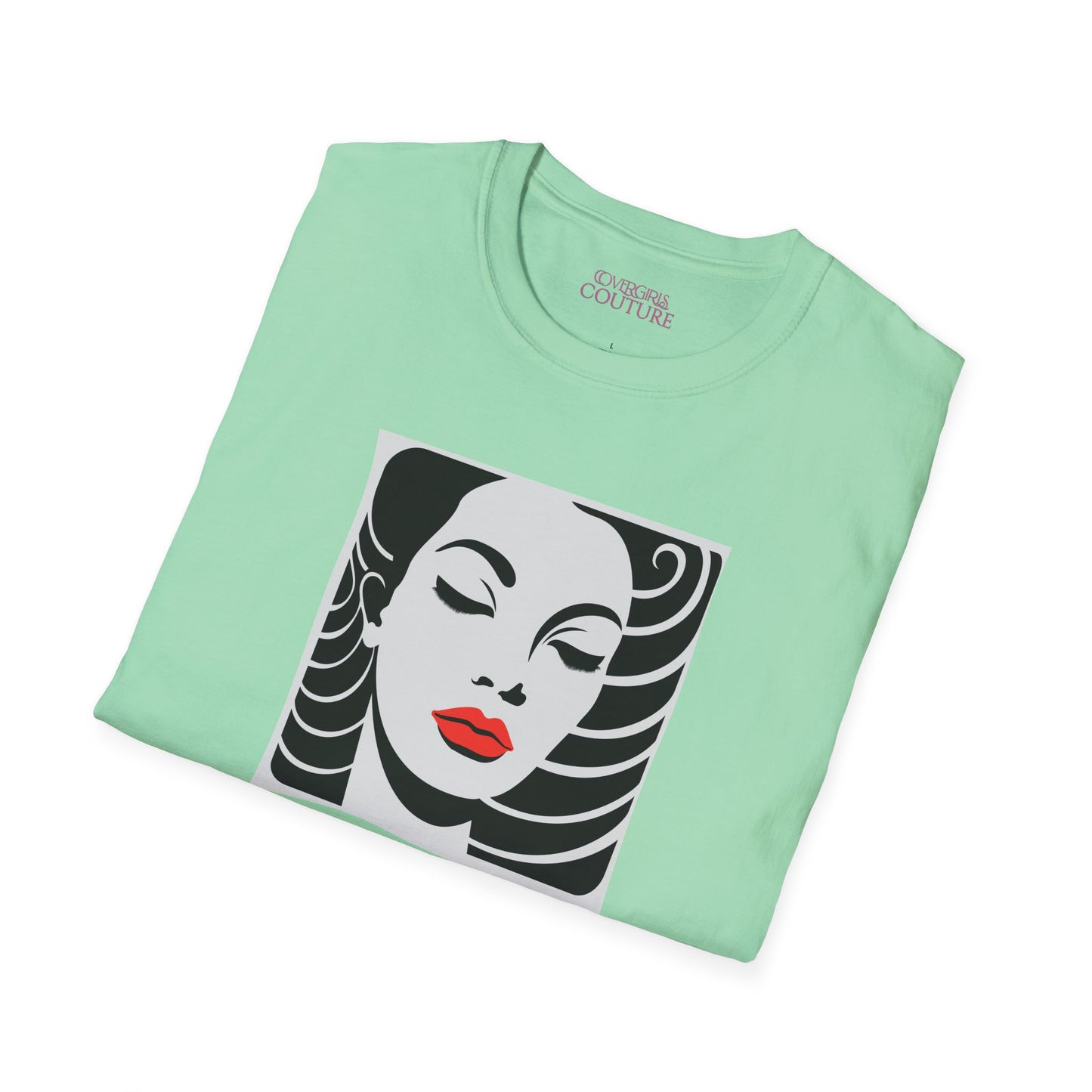 Unisex Softstyle T-Shirt with Beauty Aura Design