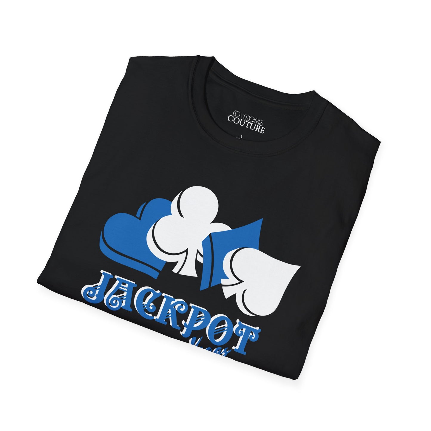 "BLUE" Jackpot Unisex Softstyle T-Shirt