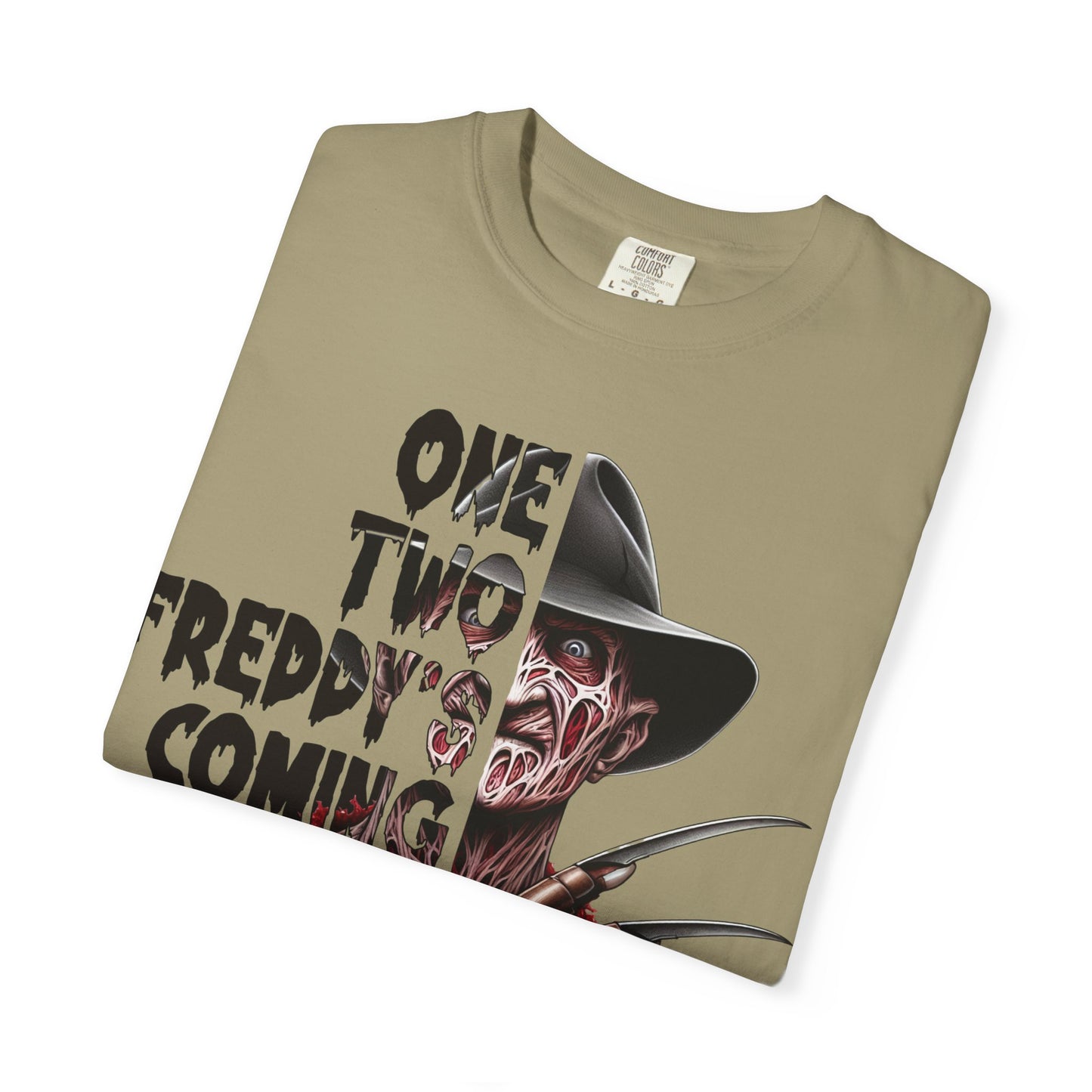 Freddy Krueger Graphic T-Shirt, Halloween Shirt, Horror Movie Tee, Gift for Horror Fans, Unisex Casual Wear, Spooky Apparel