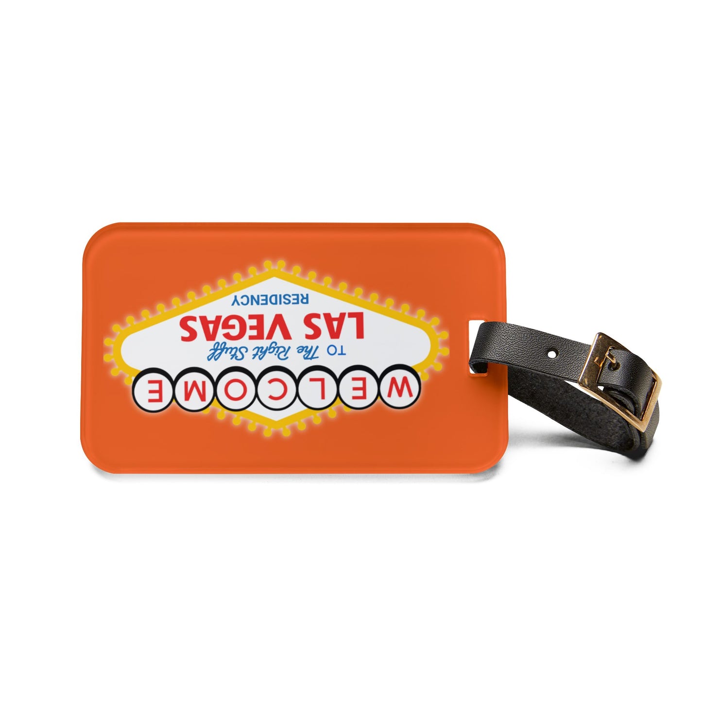 Luggage Tag - Orange