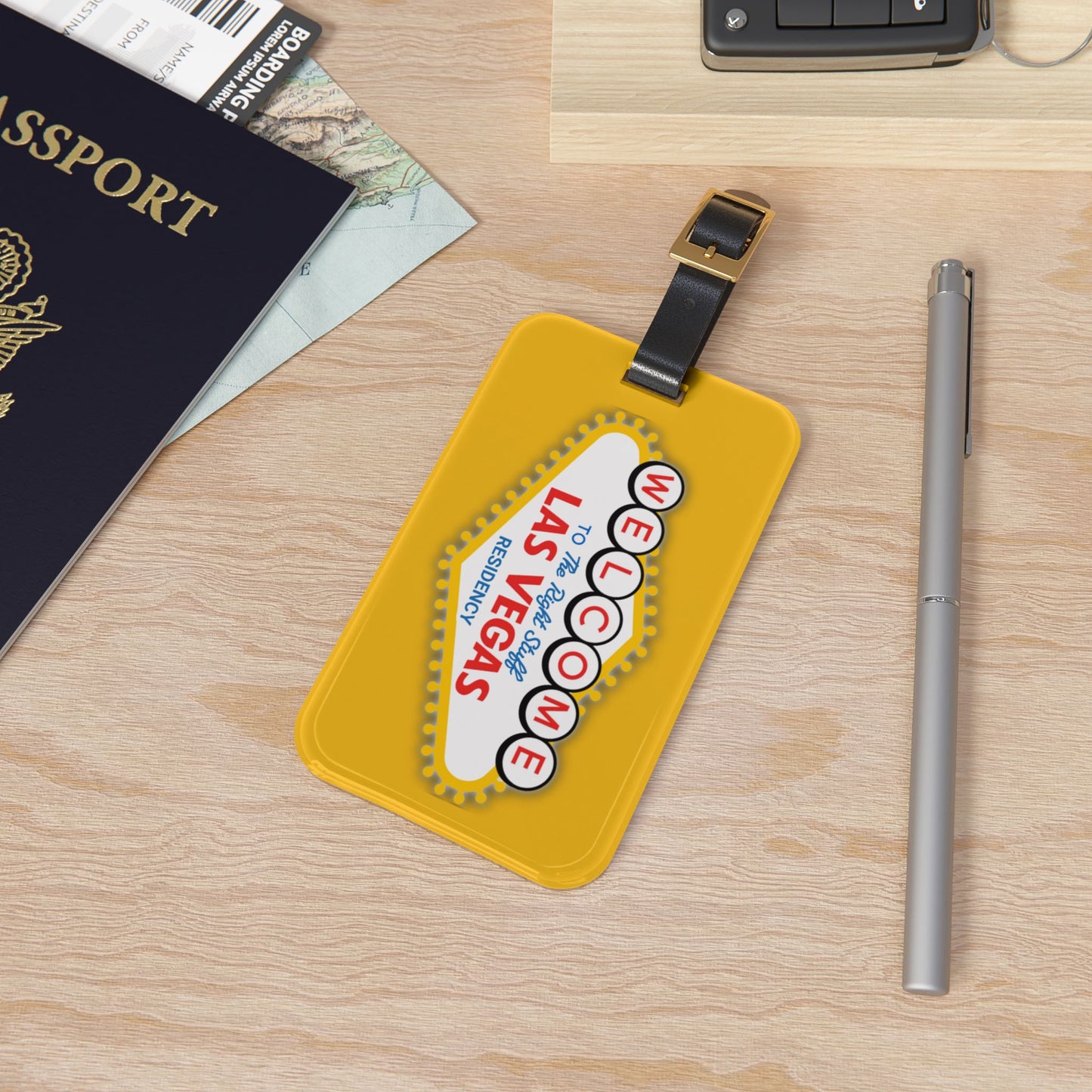 Luggage Tag - Yellow