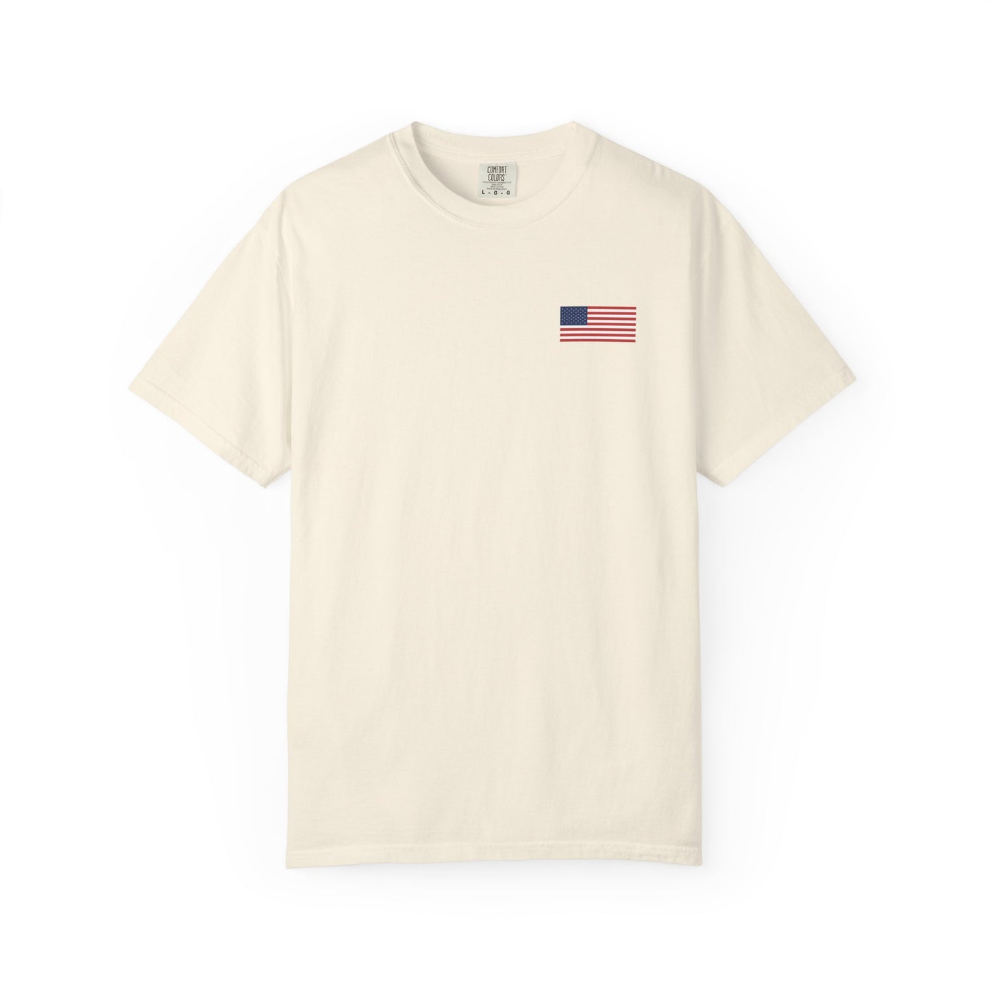 Patriotic Garment-Dyed T-shirt, Vintage