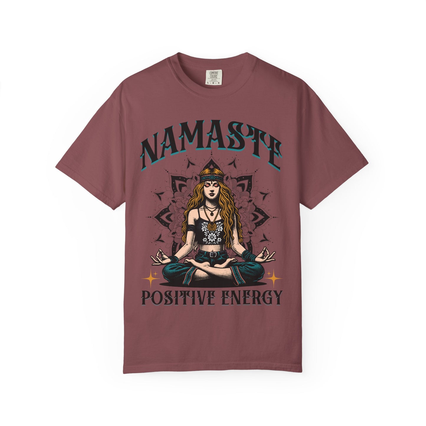 Namaste Positive Energy T-Shirt, Unisex