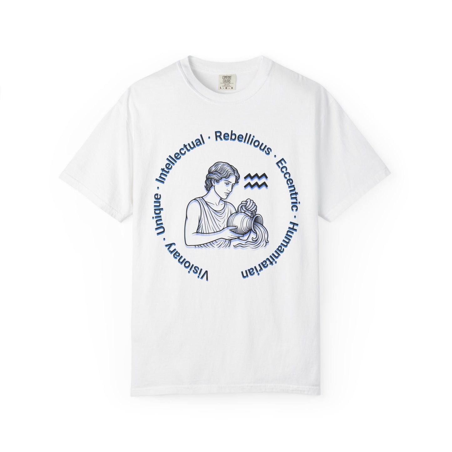 Aquarius Horoscope T-Shirt, Unisex