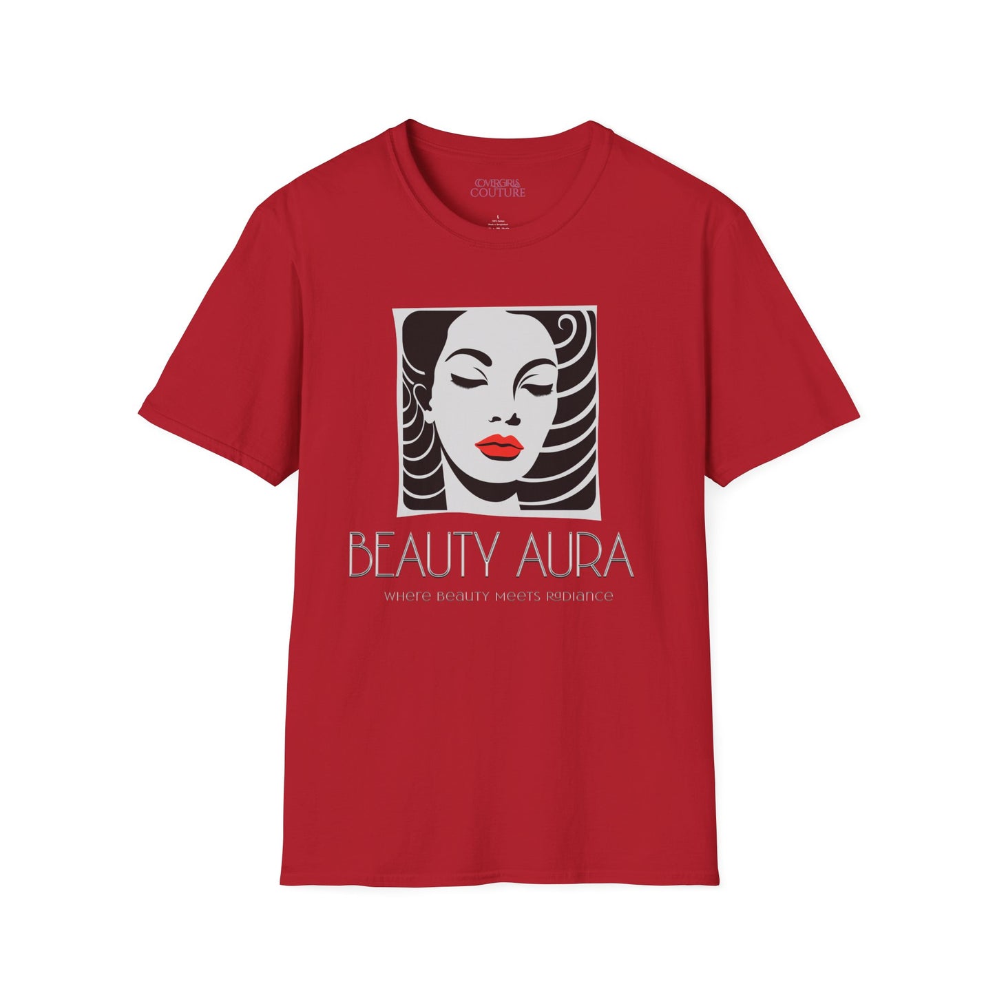 Unisex Softstyle T-Shirt with Beauty Aura Design