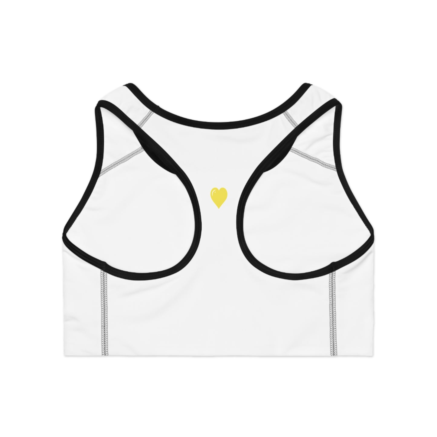Jon Yellow Seamless Sports Bra