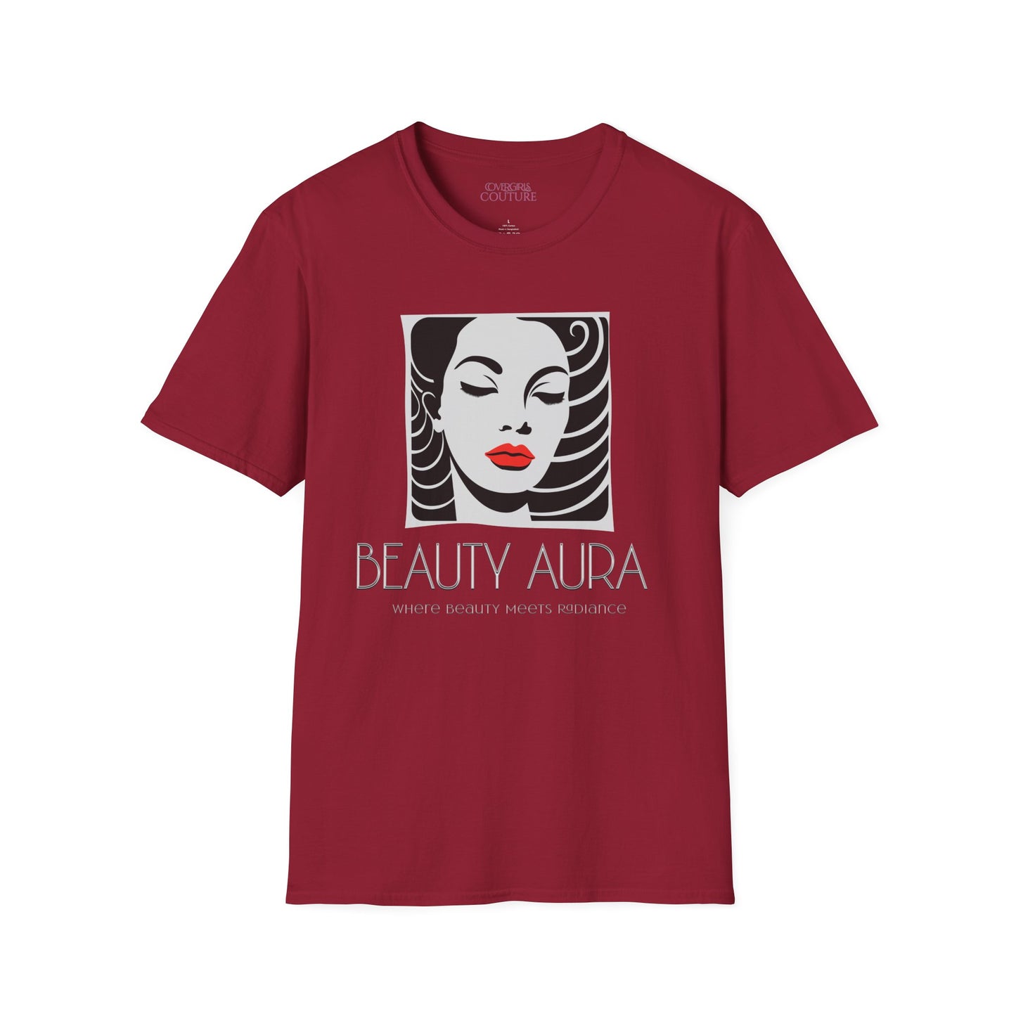 Unisex Softstyle T-Shirt with Beauty Aura Design