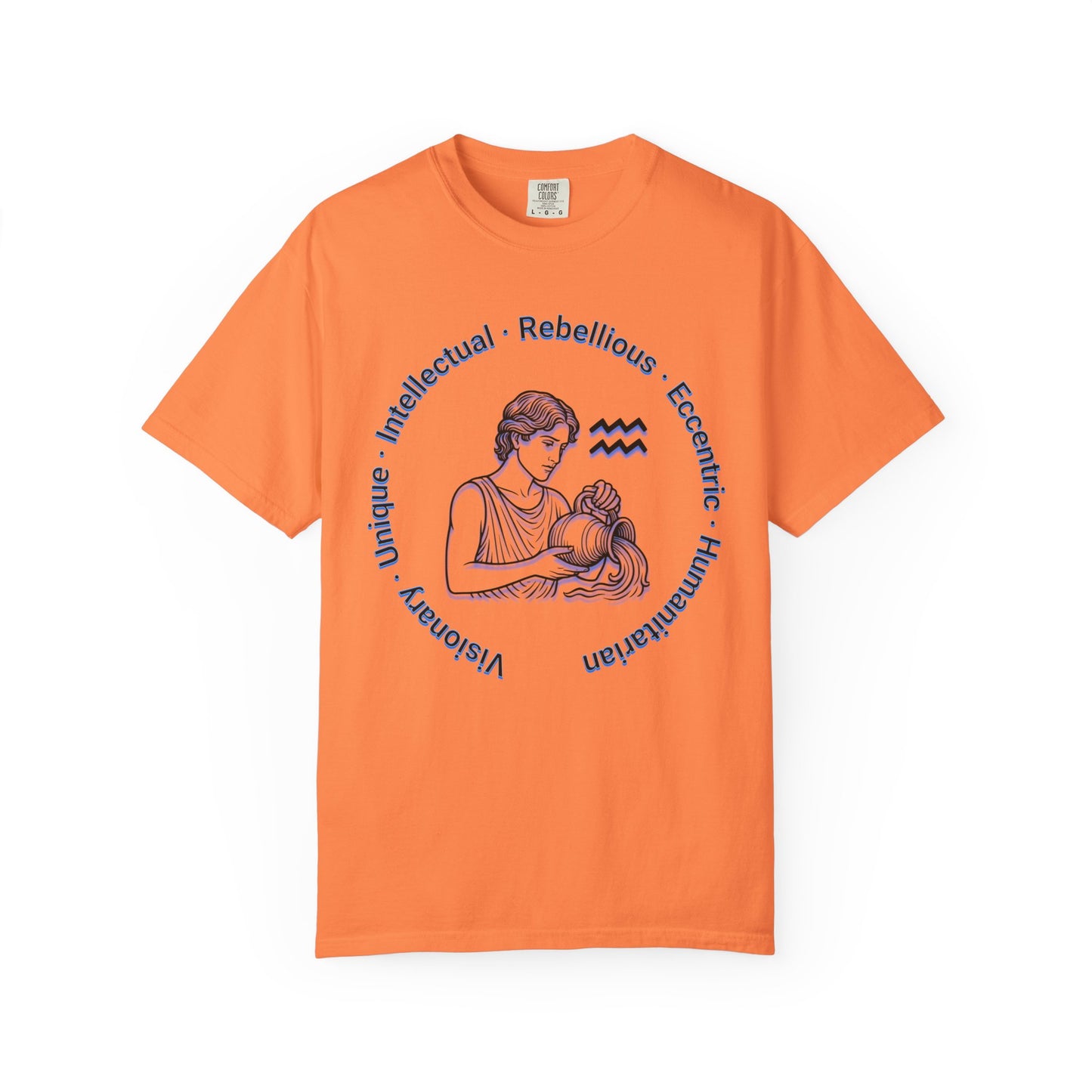 Aquarius Horoscope T-Shirt, Unisex