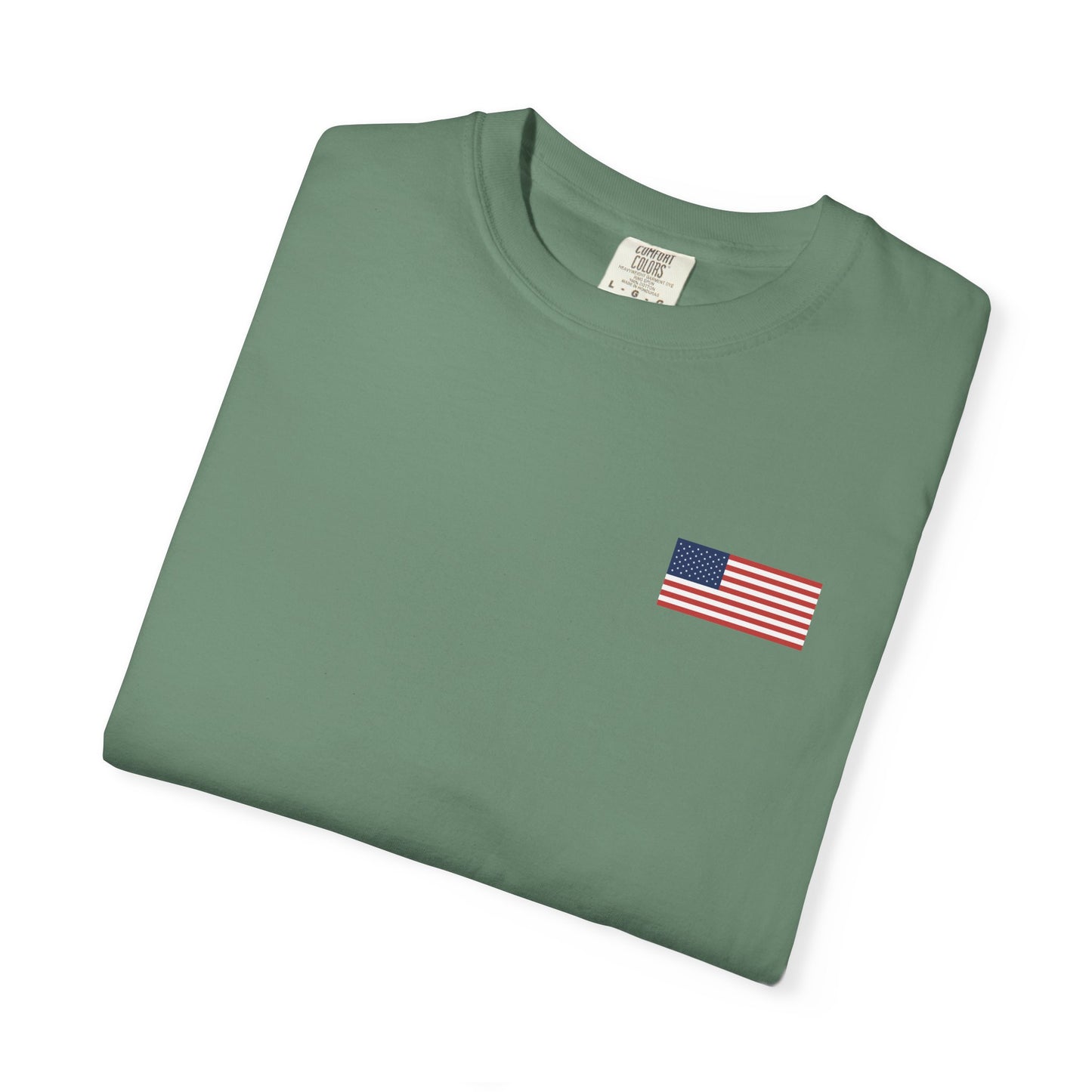 Patriotic Garment-Dyed T-shirt, Vintage