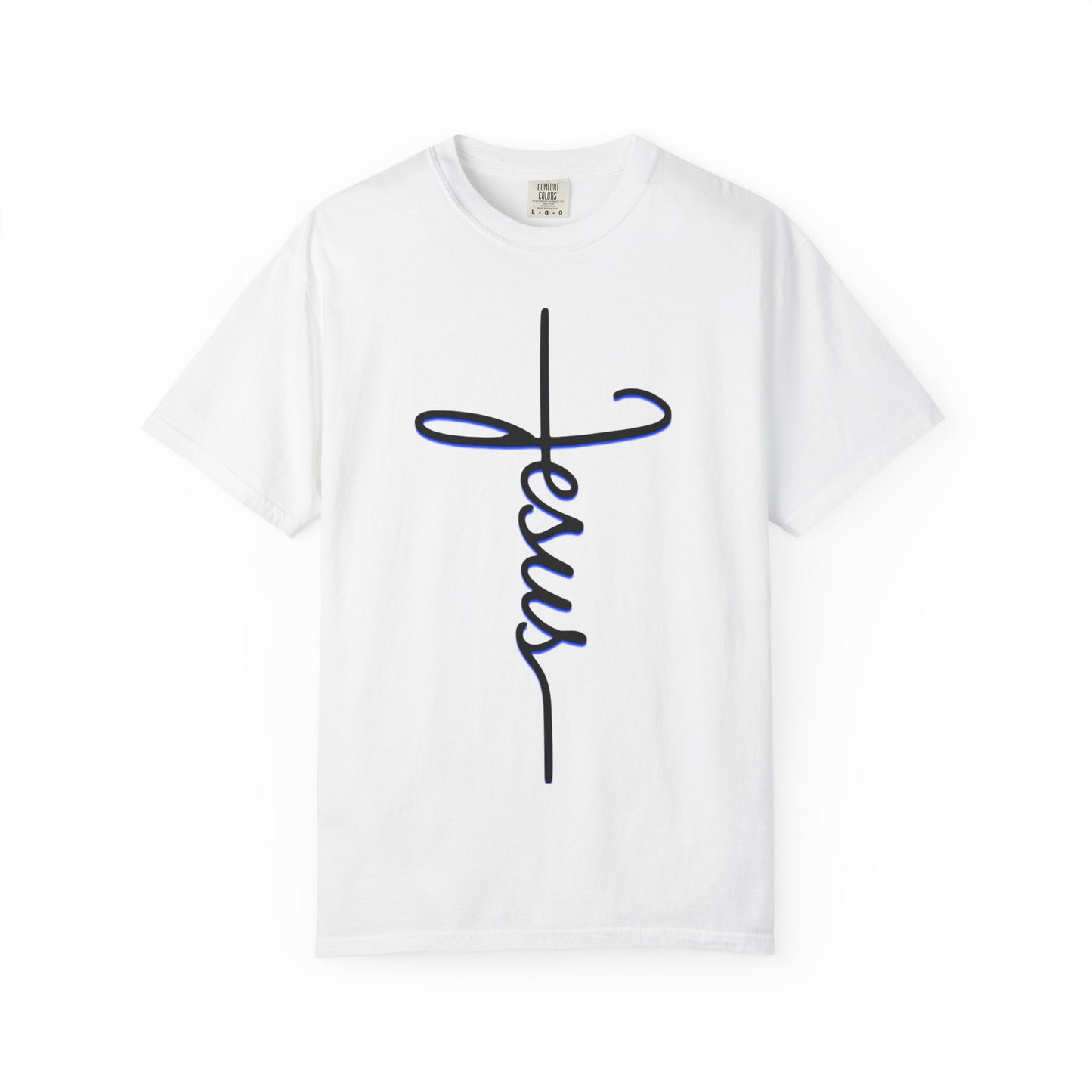 Jesus Cross Unisex Garment-Dyed T-shirt