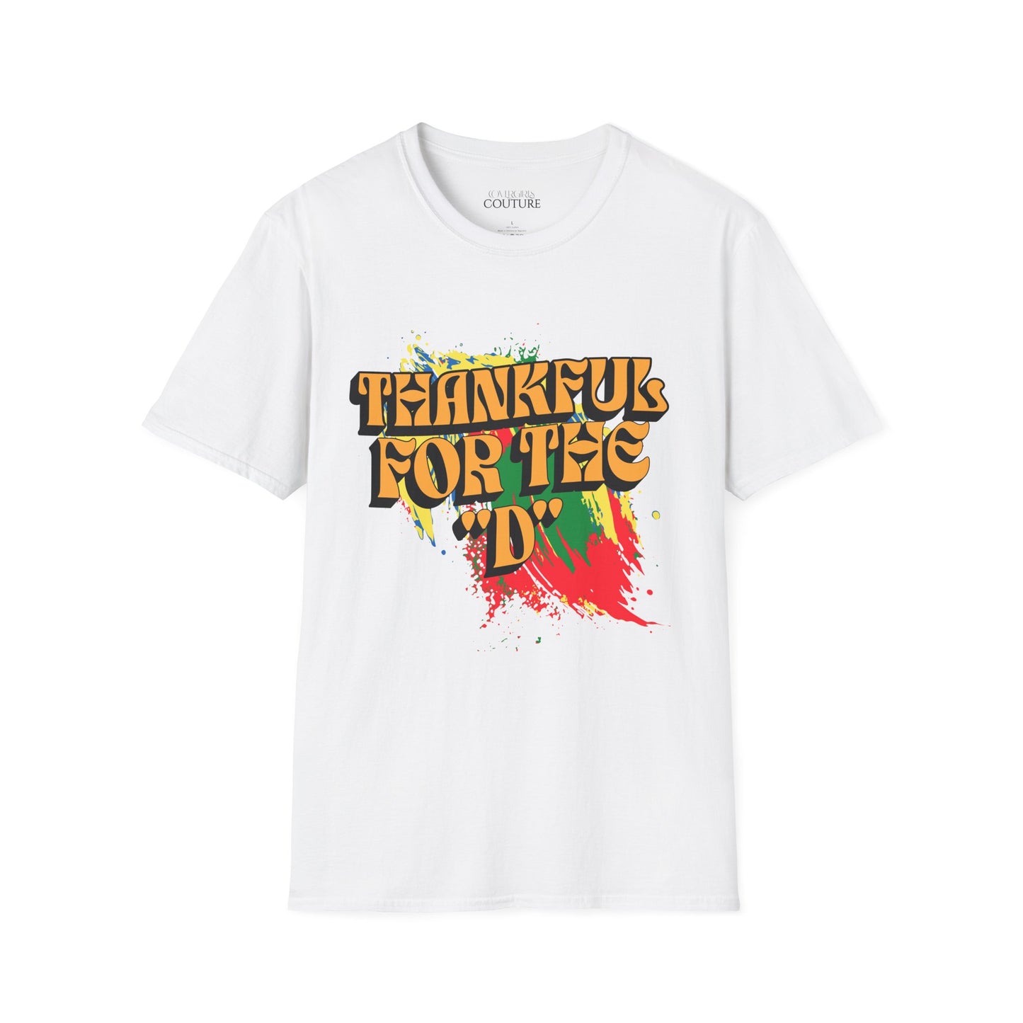 Donnie - Thankful White Unisex Softstyle T-Shirt