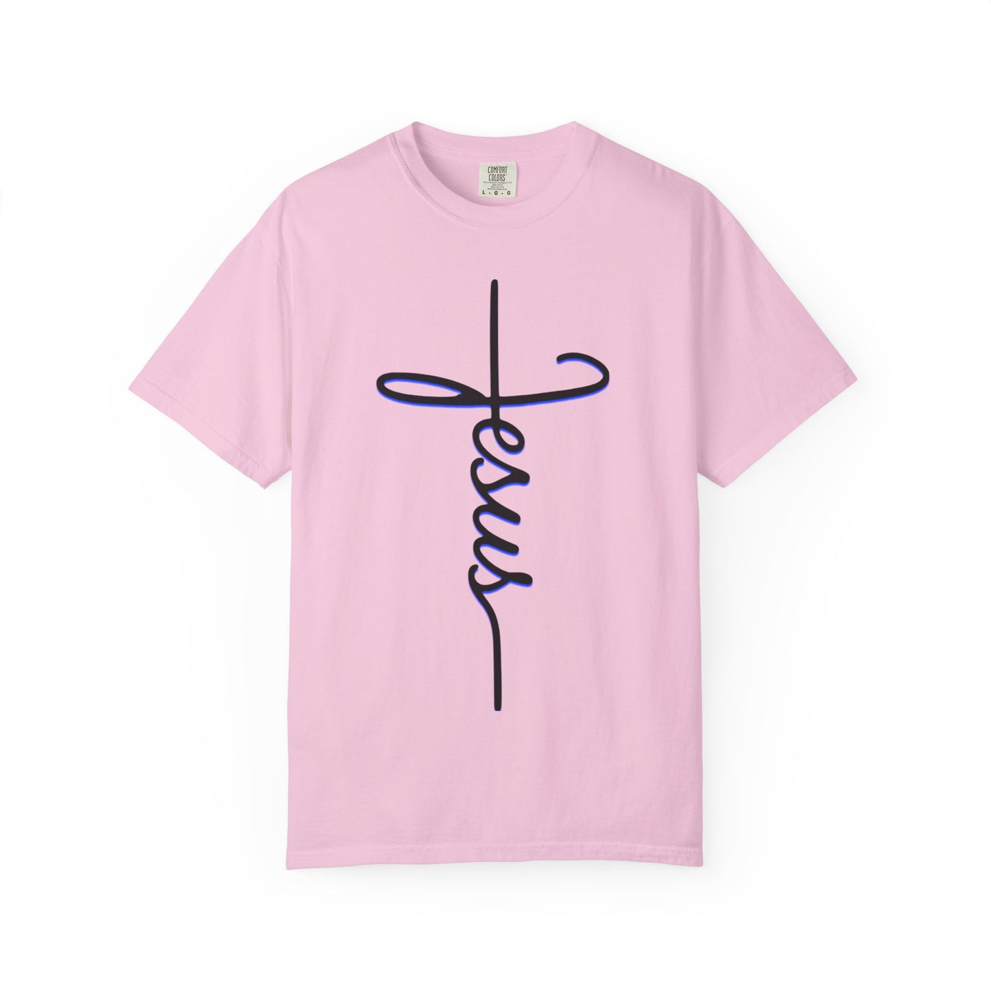 Jesus Cross Unisex Garment-Dyed T-shirt