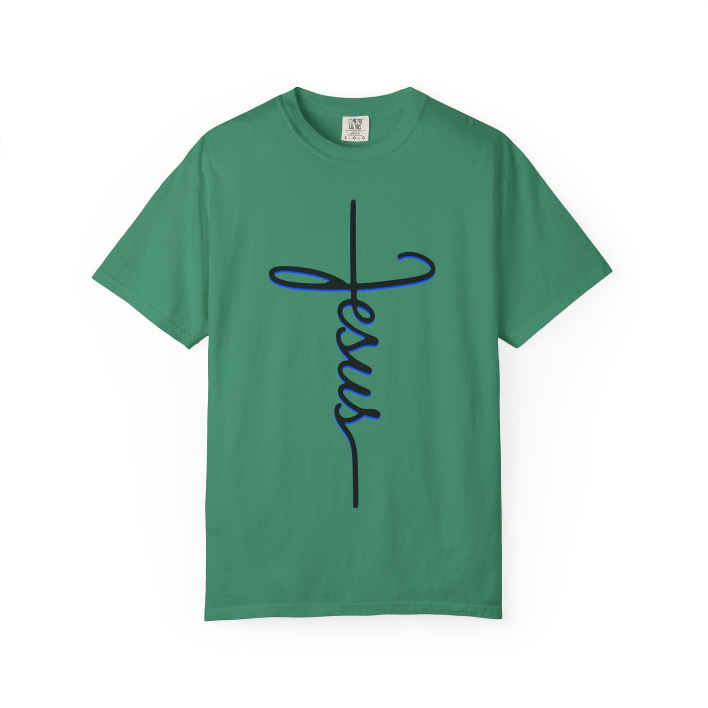 Jesus Cross Unisex Garment-Dyed T-shirt