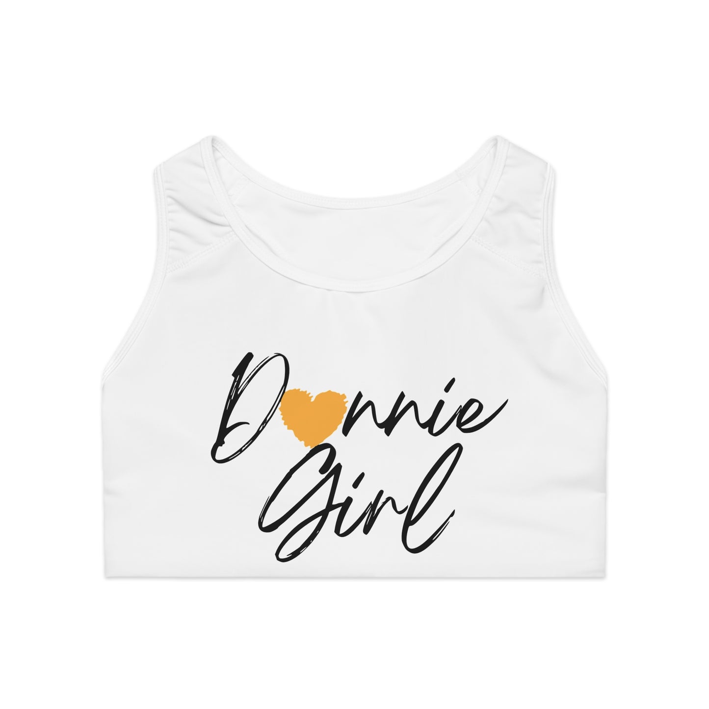 Donnie White Seamless Sports Bra