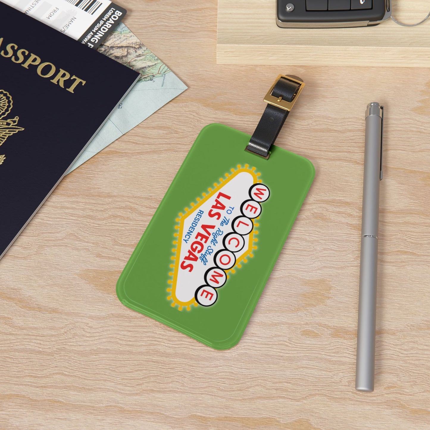 Luggage Tag - Green