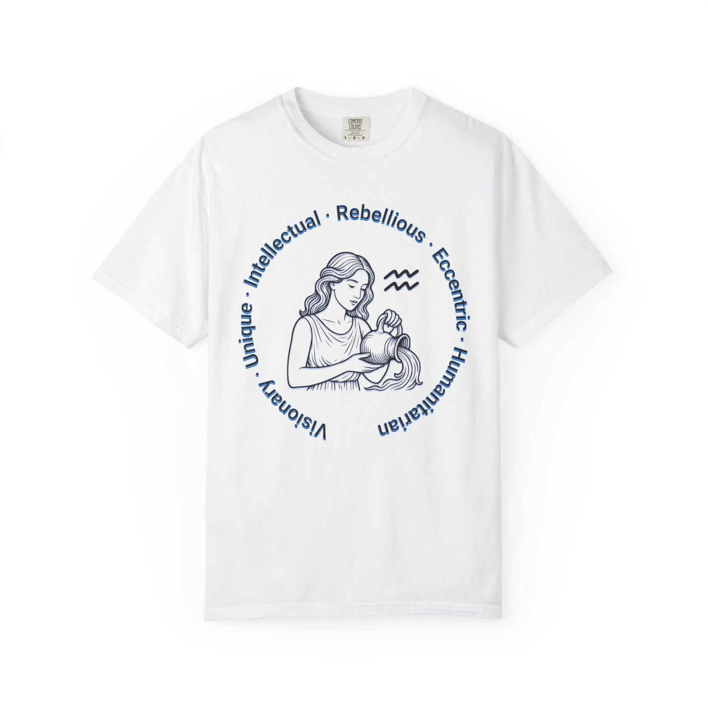 Aquarius Horoscope T-Shirt, Unisex