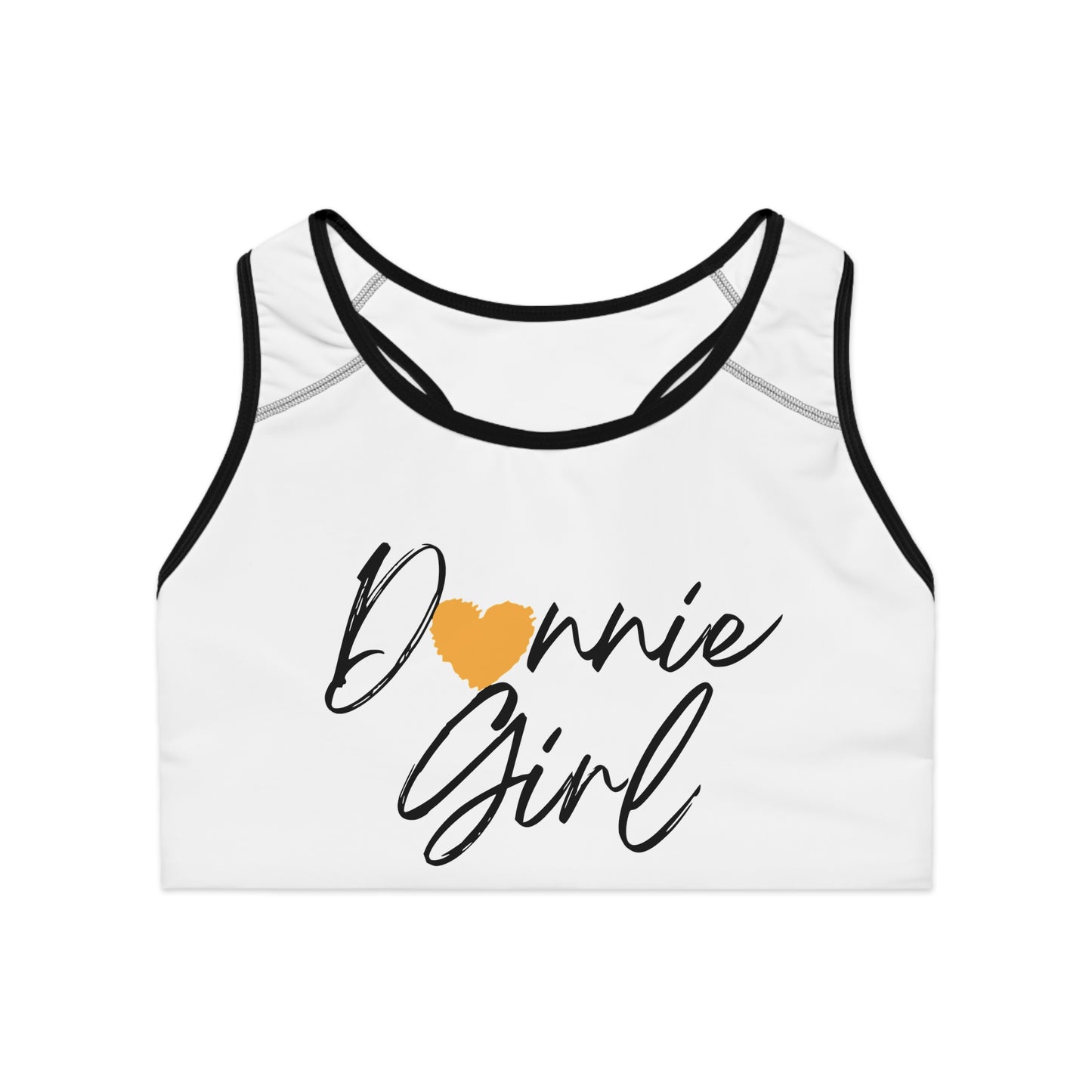 Donnie White Seamless Sports Bra