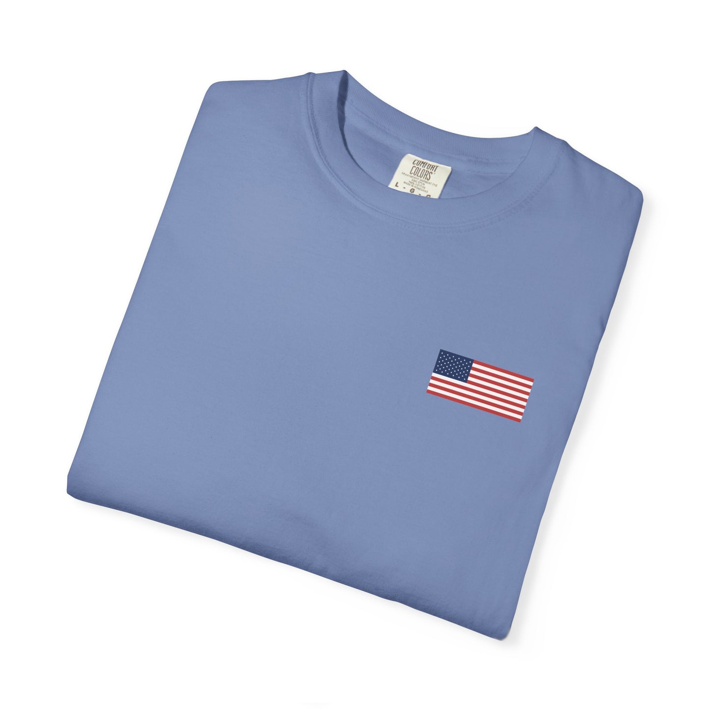 Patriotic Garment-Dyed T-shirt, Vintage
