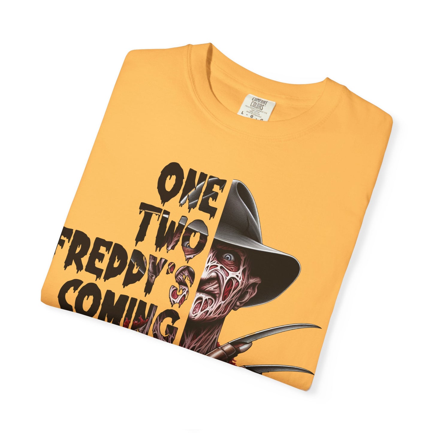 Freddy Krueger Graphic T-Shirt, Halloween Shirt, Horror Movie Tee, Gift for Horror Fans, Unisex Casual Wear, Spooky Apparel