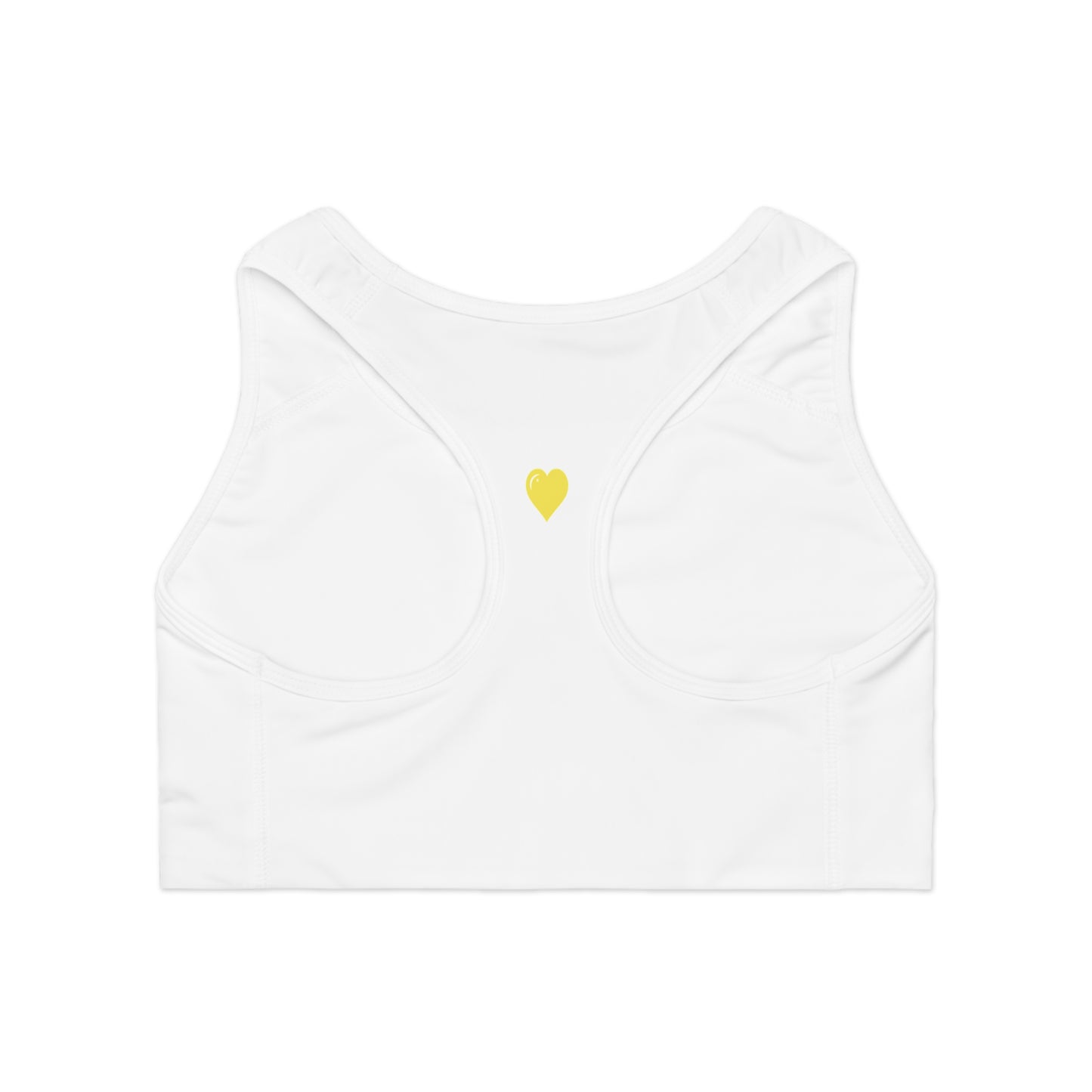Jon Yellow Seamless Sports Bra