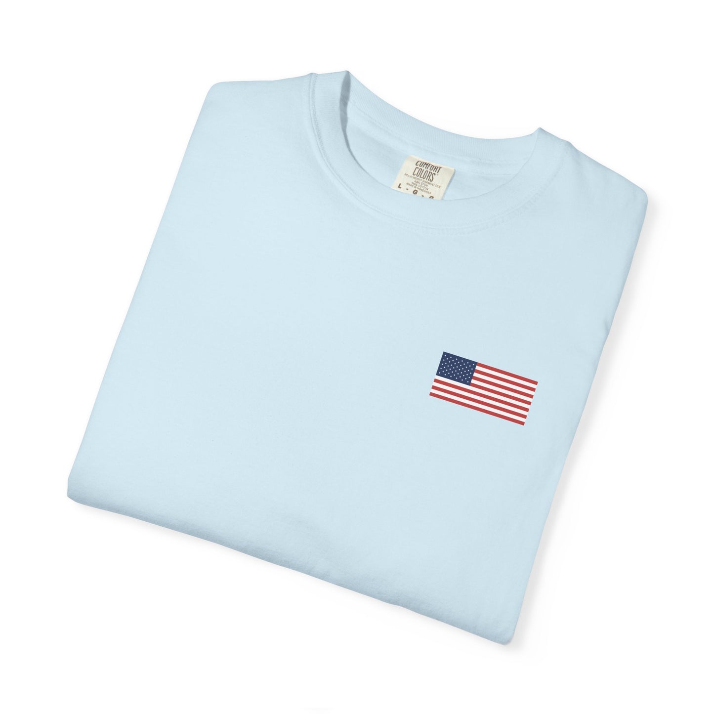 Patriotic Garment-Dyed T-shirt, Vintage