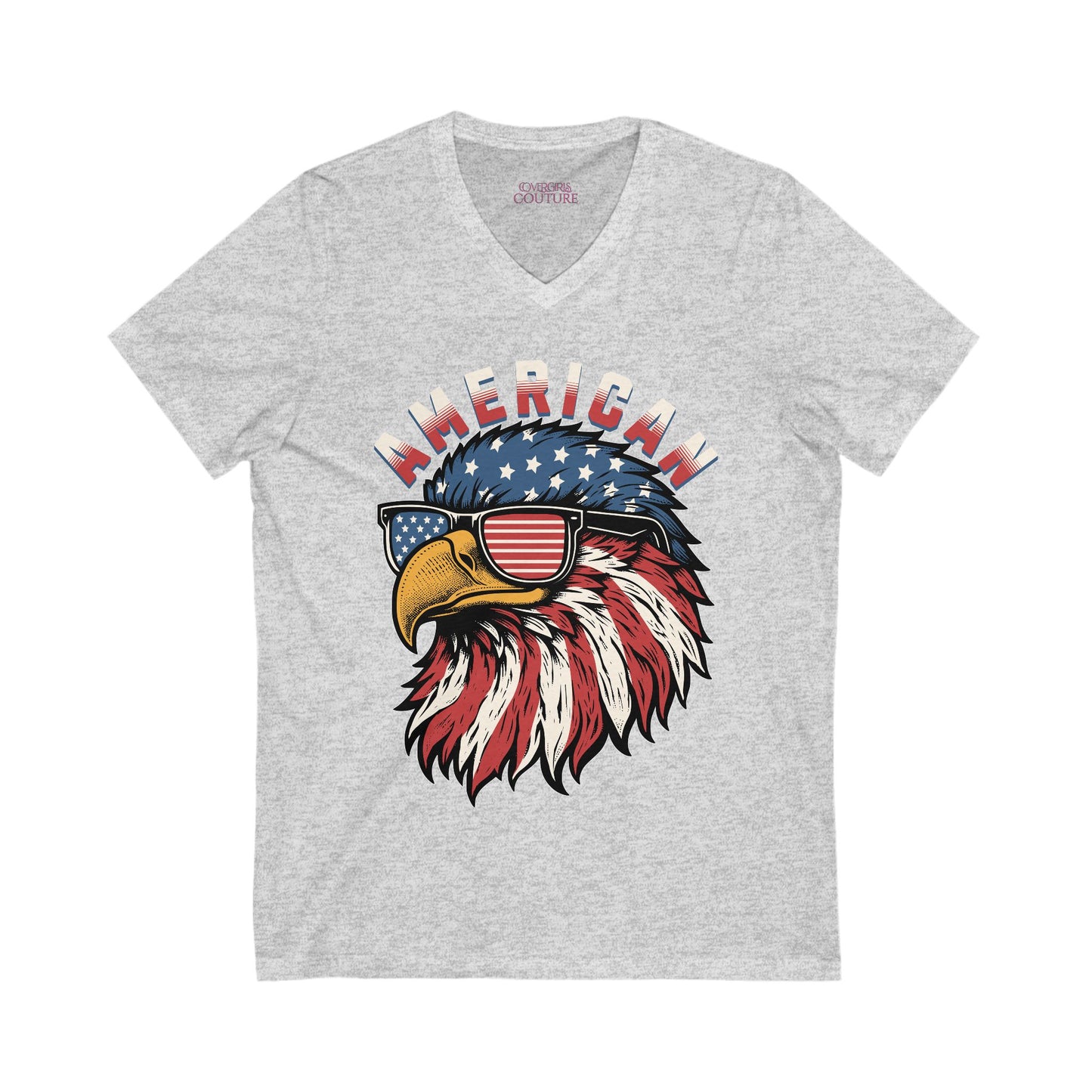 American V-Neck Tee