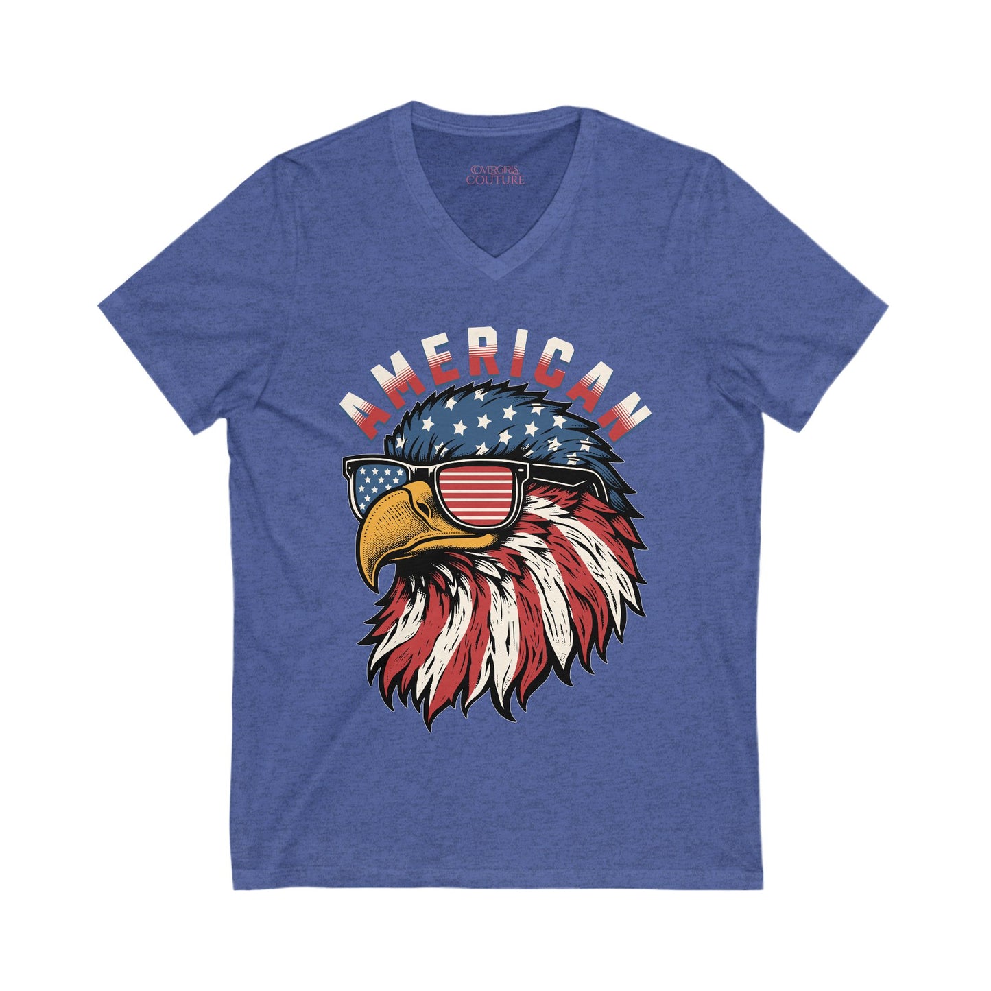 American V-Neck Tee