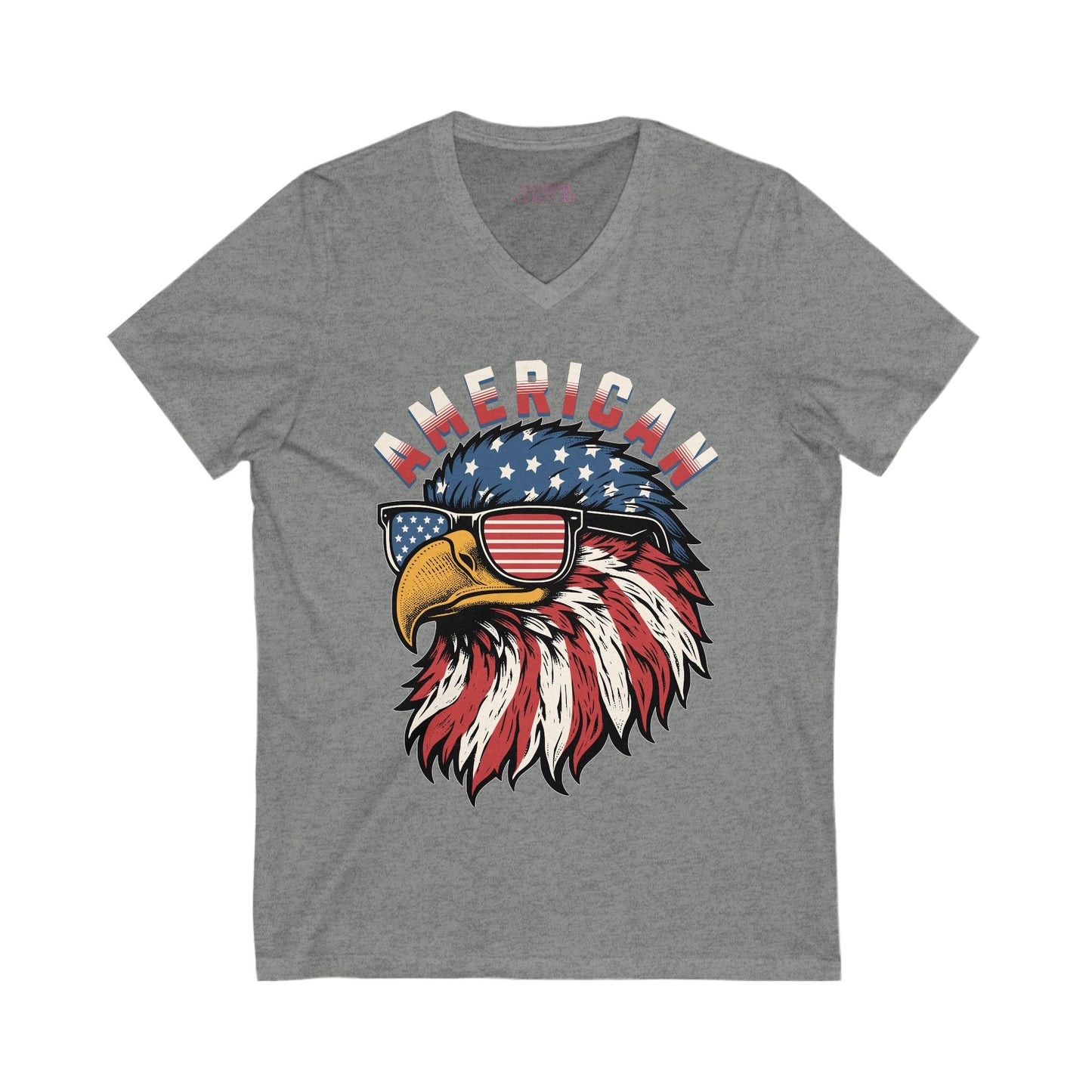 American V-Neck Tee