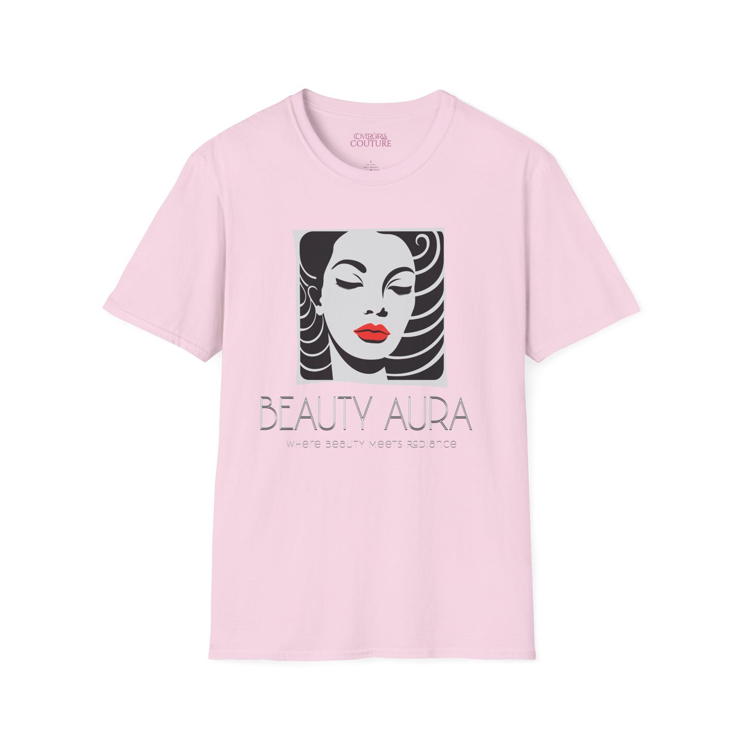 Unisex Softstyle T-Shirt with Beauty Aura Design