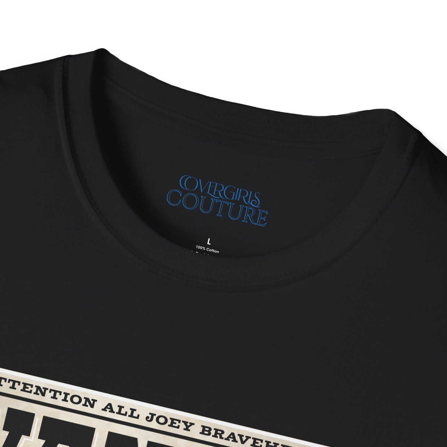 Joey Black "Wanted" Unisex Softstyle T-Shirt