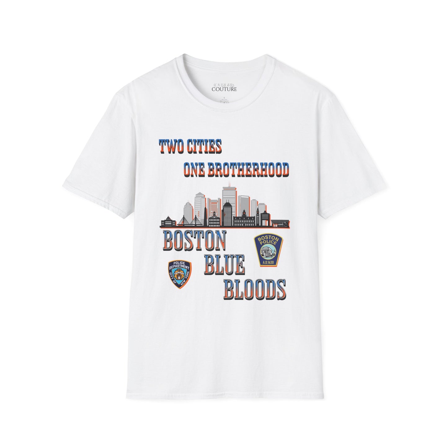 Boston Blue Unisex Softstyle T-Shirt