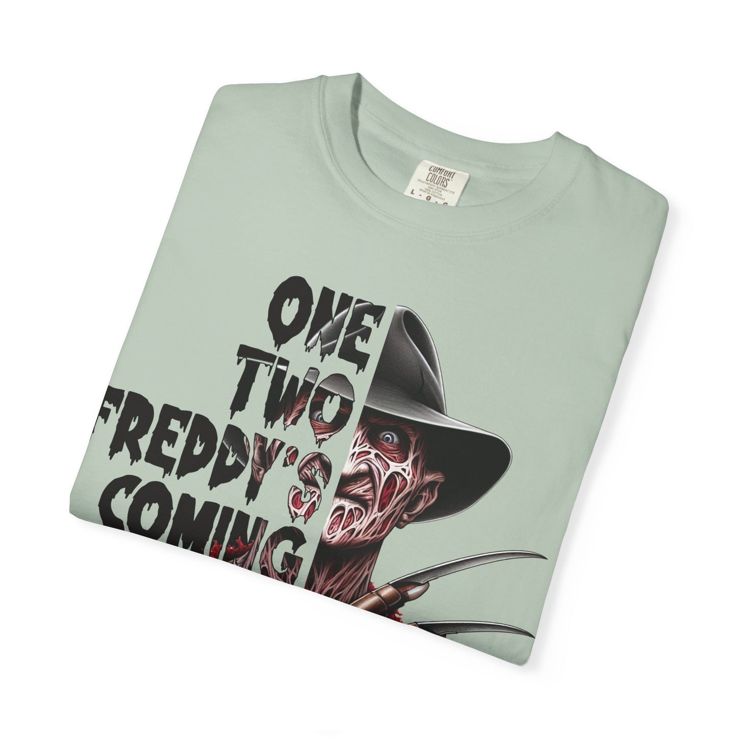 Freddy Krueger Graphic T-Shirt, Halloween Shirt, Horror Movie Tee, Gift for Horror Fans, Unisex Casual Wear, Spooky Apparel